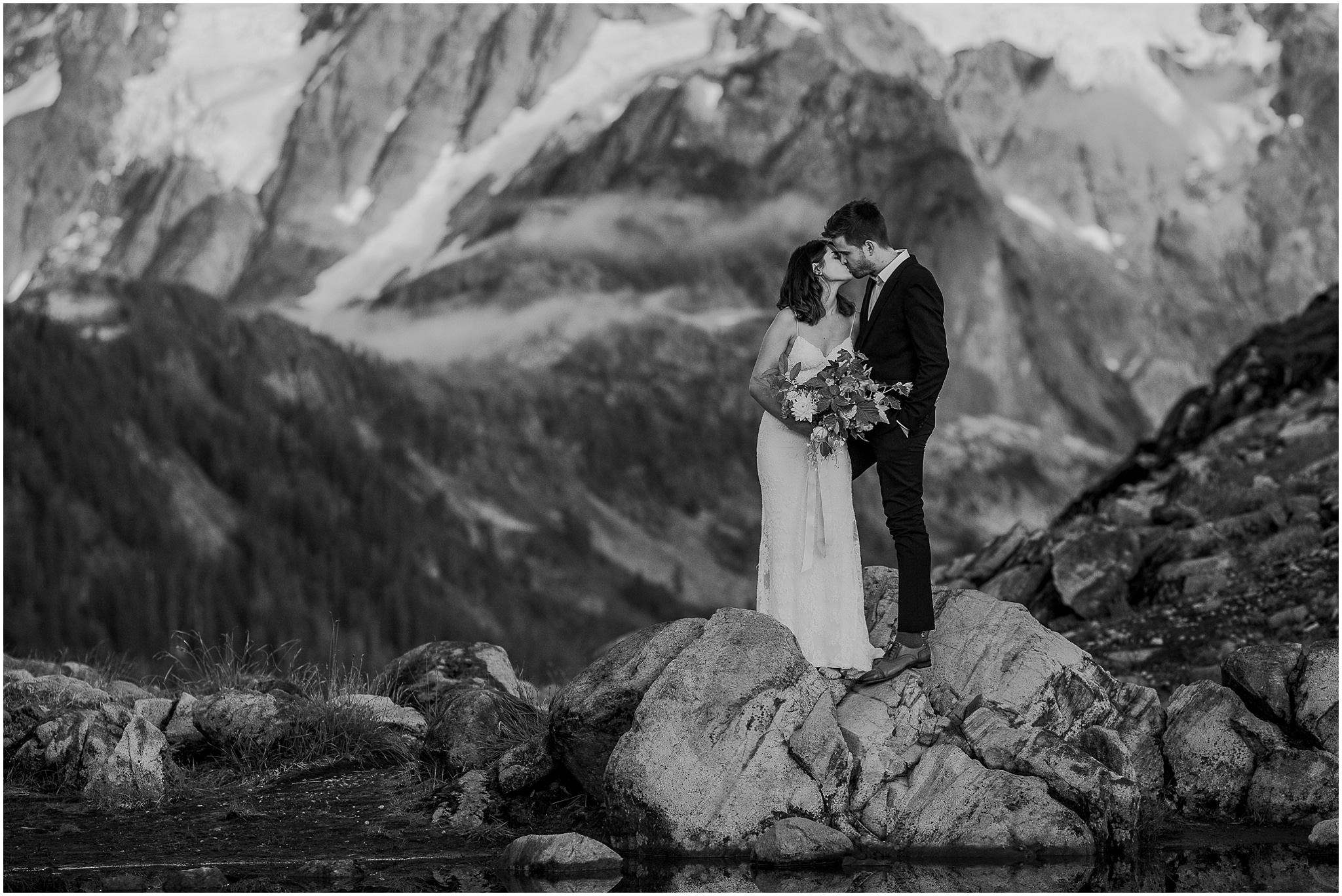 mt shuksan mt baker elopement kim butler