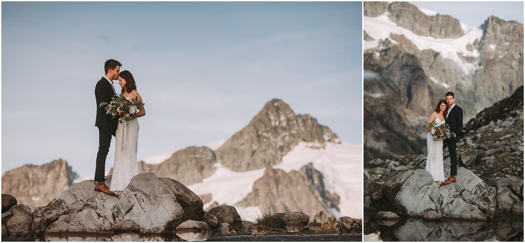 Mt Baker Engagement Photos, Mt Shuksan Adventure Elopement, Washington Engagement Photographer, Washington wedding photographer, Best photographers in Washington, Best Washington engagement photographers, Best Washington Wedding photographers, Fun Engagement photo ideas, Engagement photos in mountains, adventurous Engagement session, Washington Mountain Elopement, adventure elopement photographer, adventure elopement photography, getting married in the mountains, elope in washington, artist point elopement