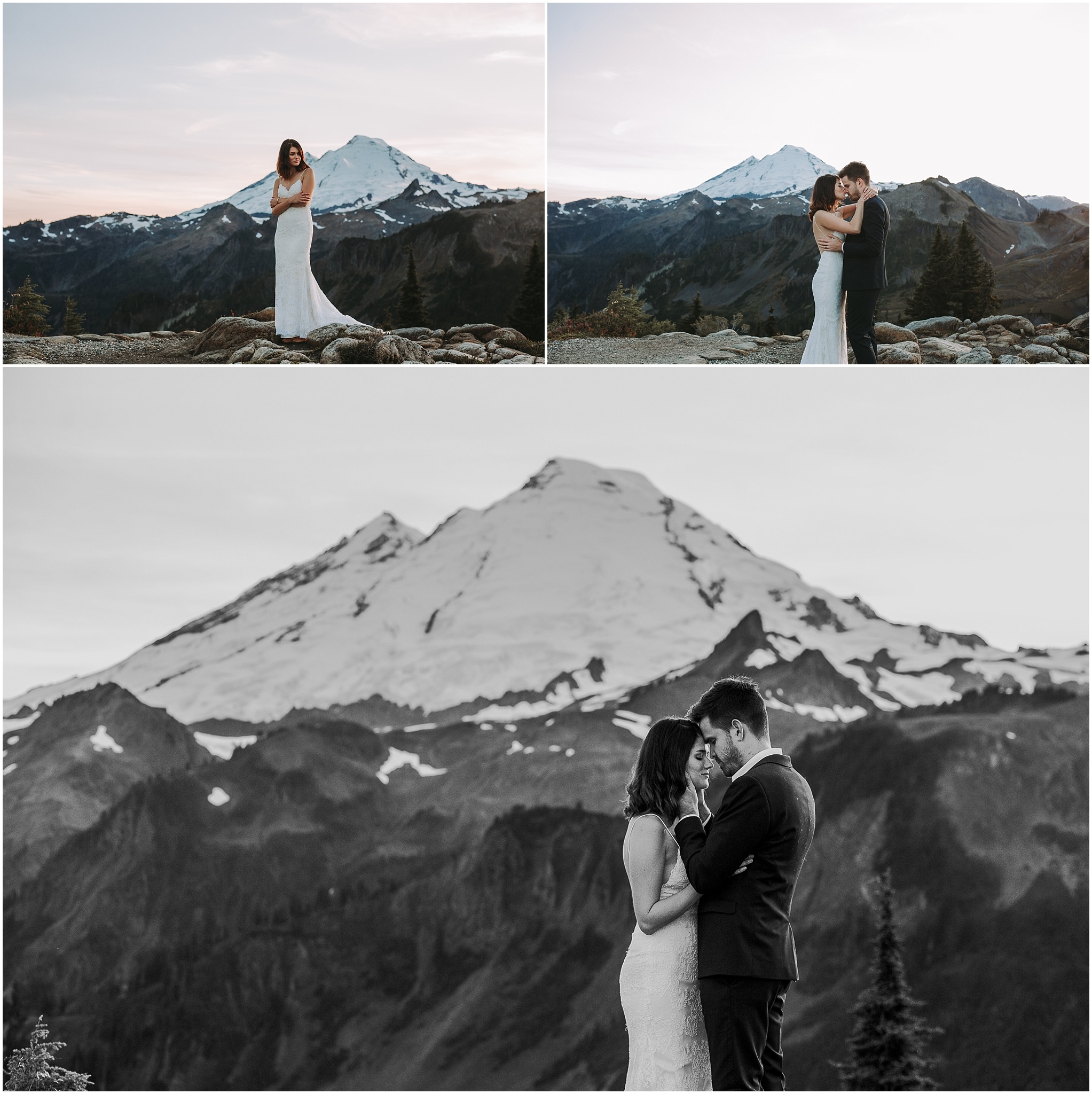 Mt Baker Engagement Photos, Mt Shuksan Adventure Elopement, Washington Engagement Photographer, Washington wedding photographer, Best photographers in Washington, Best Washington engagement photographers, Best Washington Wedding photographers, Fun Engagement photo ideas, Engagement photos in mountains, adventurous Engagement session, Washington Mountain Elopement, adventure elopement photographer, adventure elopement photography, getting married in the mountains, elope in washington, artist point elopement