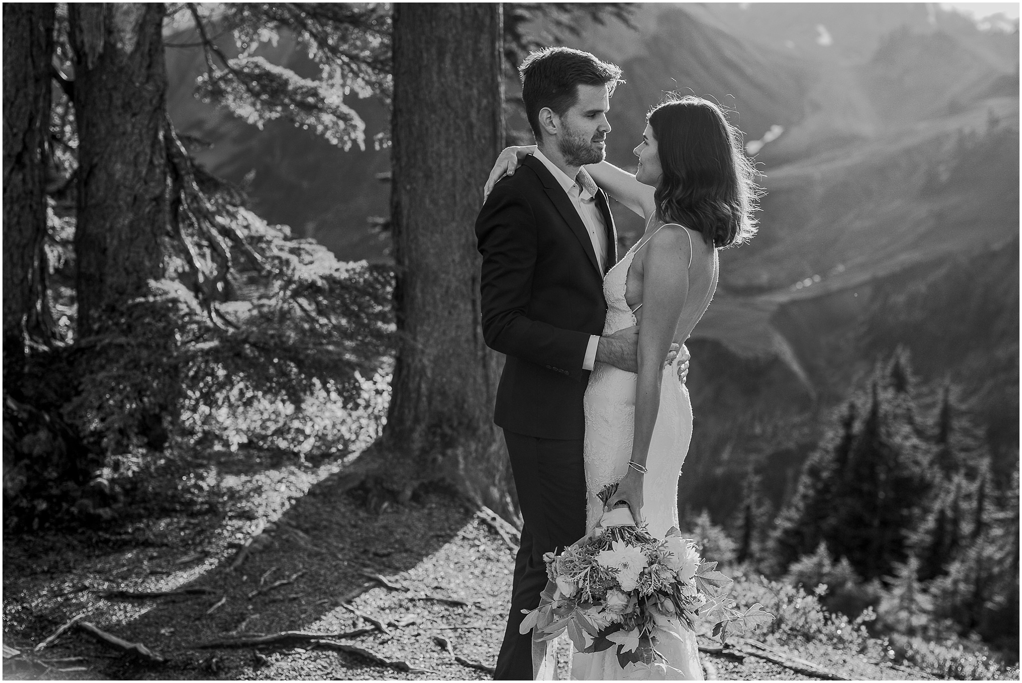 mt shuksan mt baker elopement kim butler