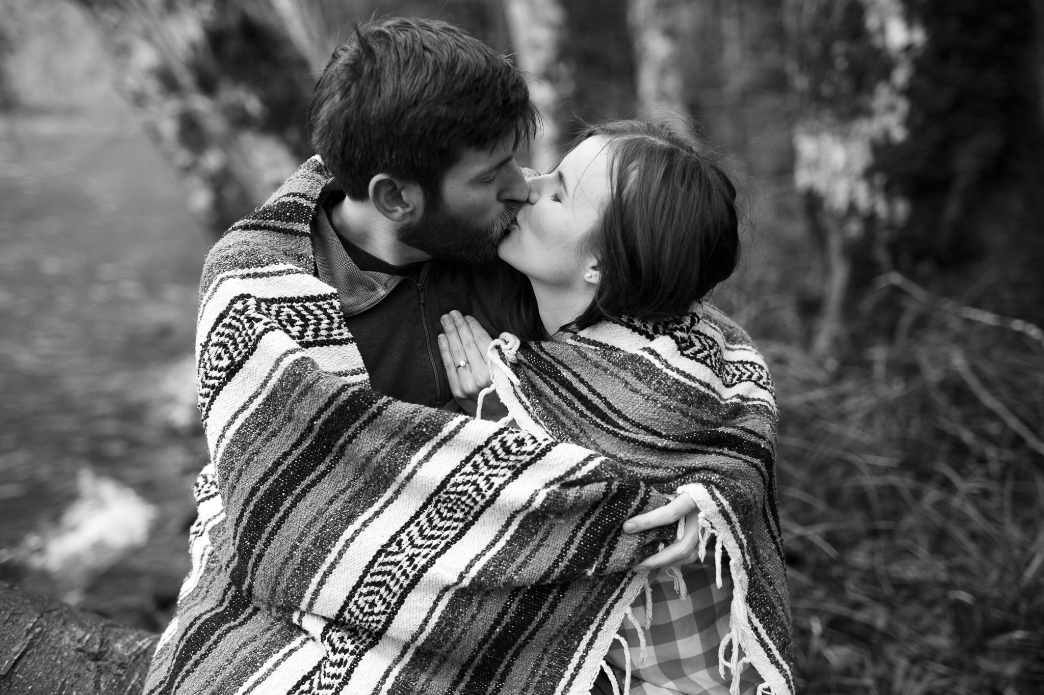 Olympic Peninsula Lake Crescent Engagement Session