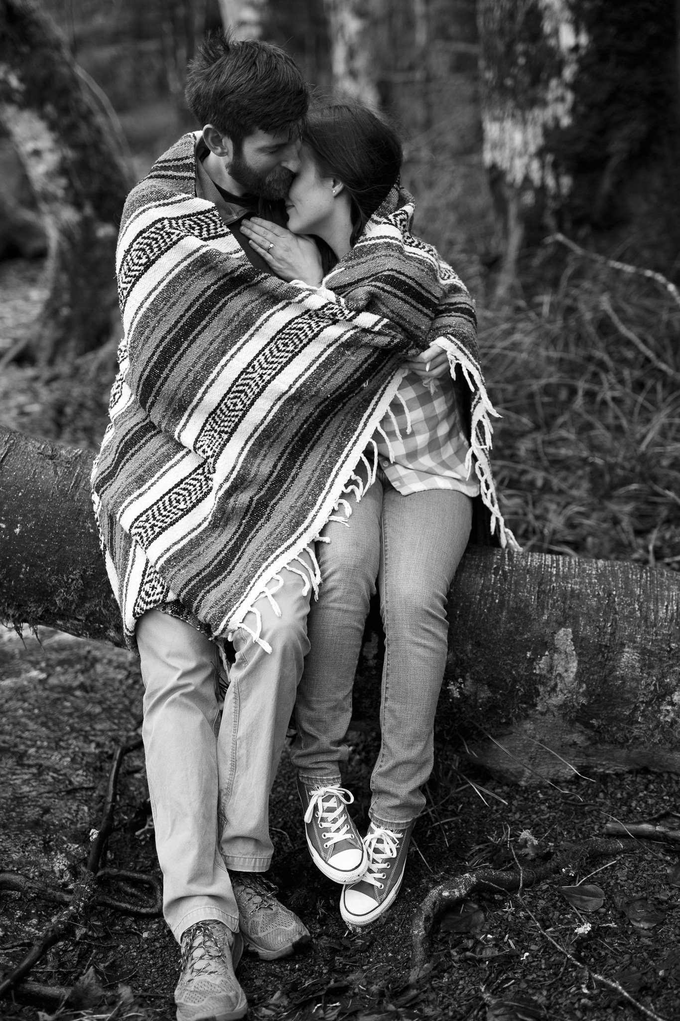 Olympic Peninsula Lake Crescent Engagement Session