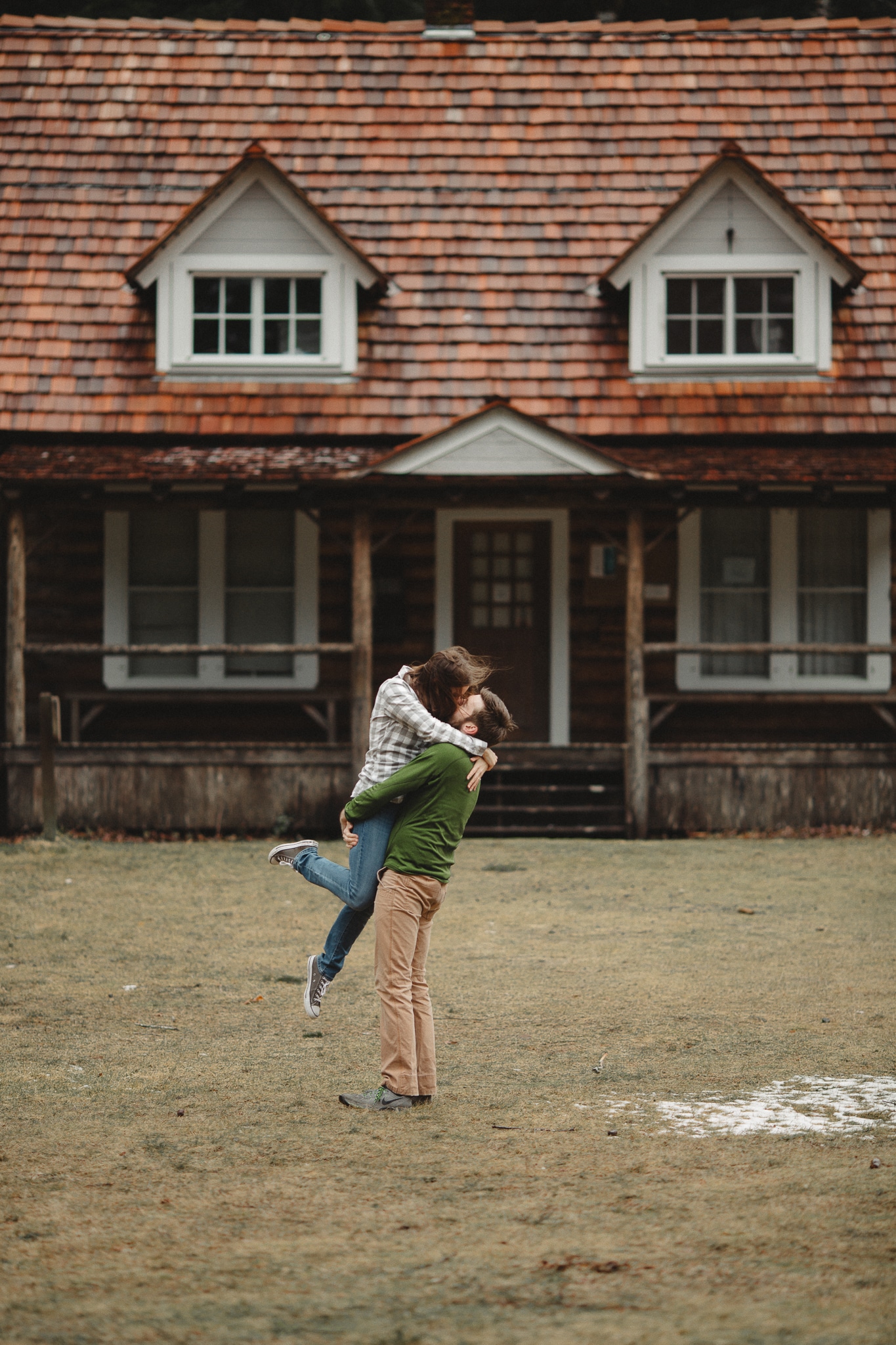 Olympic Peninsula Lake Crescent Engagement Session