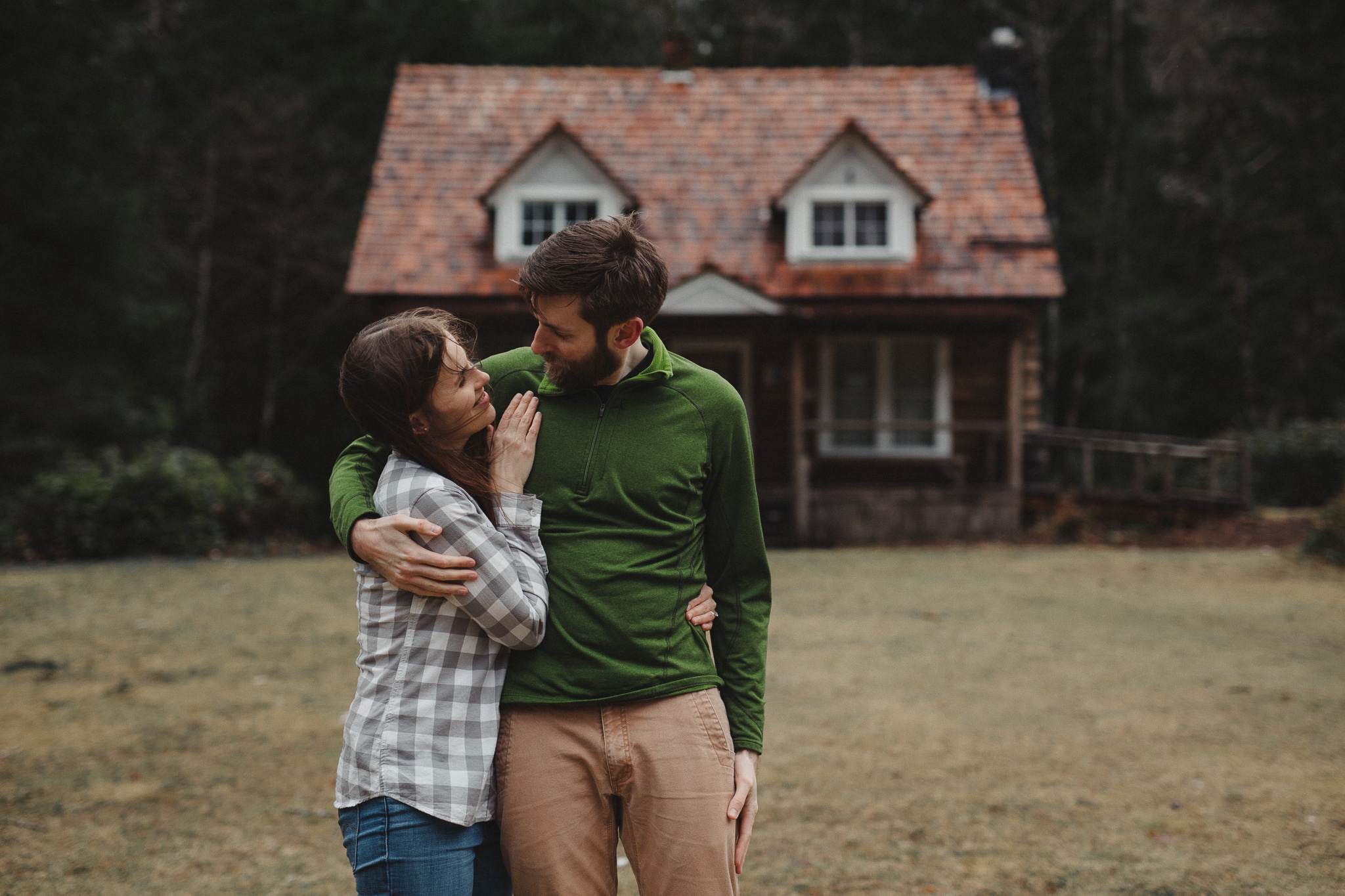 Olympic Peninsula Lake Crescent Engagement Session