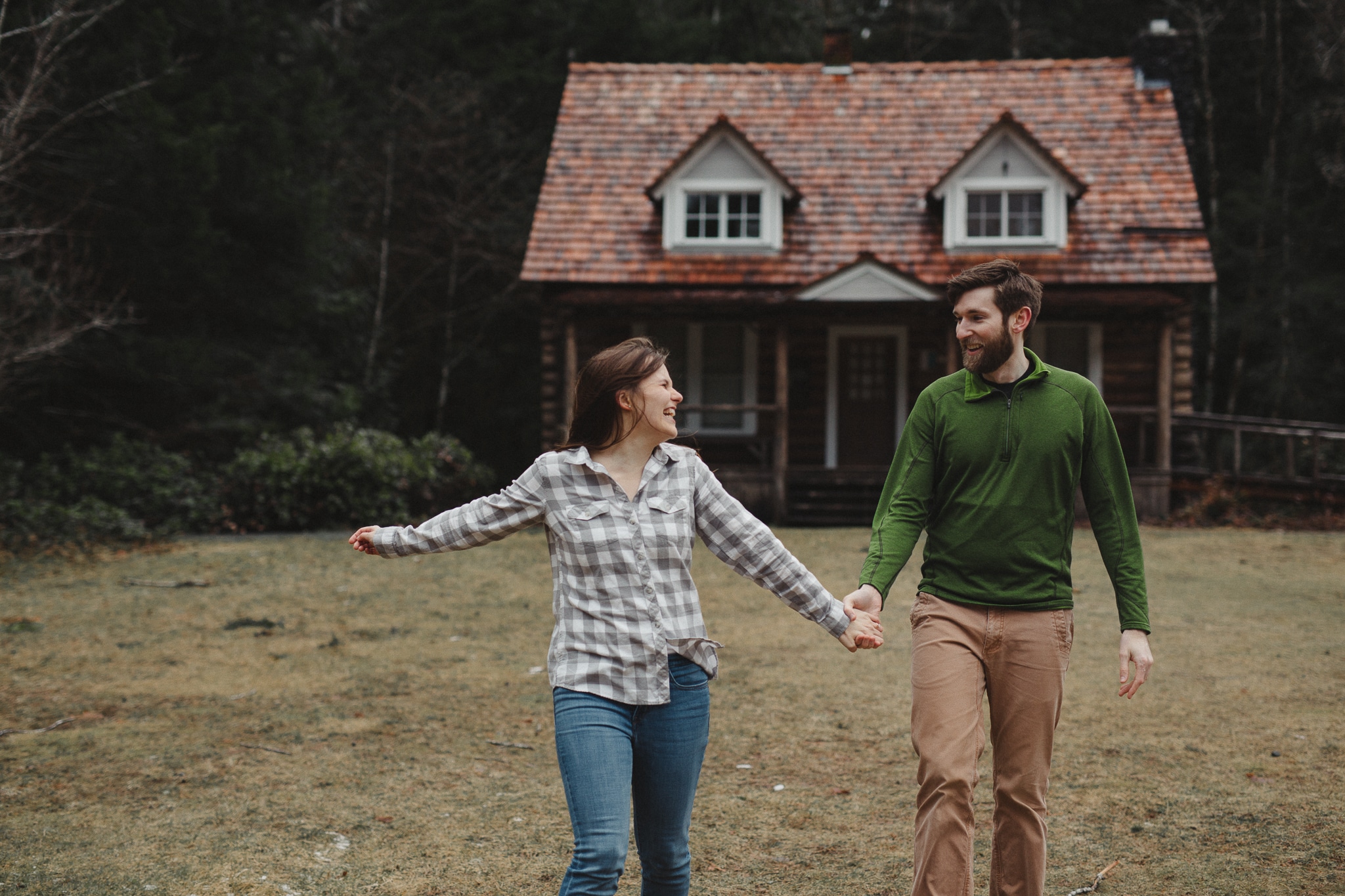 Olympic Peninsula Lake Crescent Engagement Session