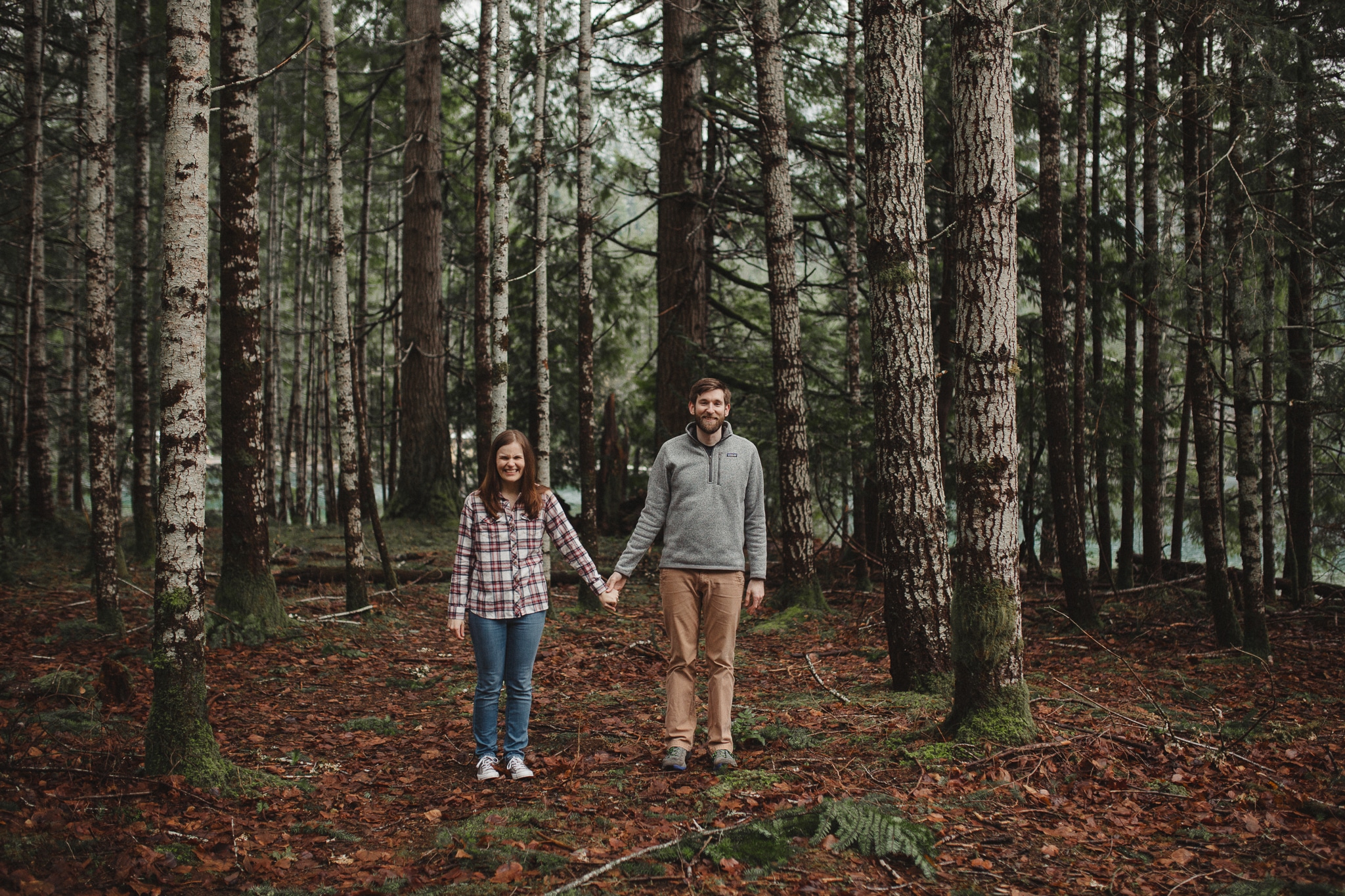 Olympic Peninsula Lake Crescent Engagement Session