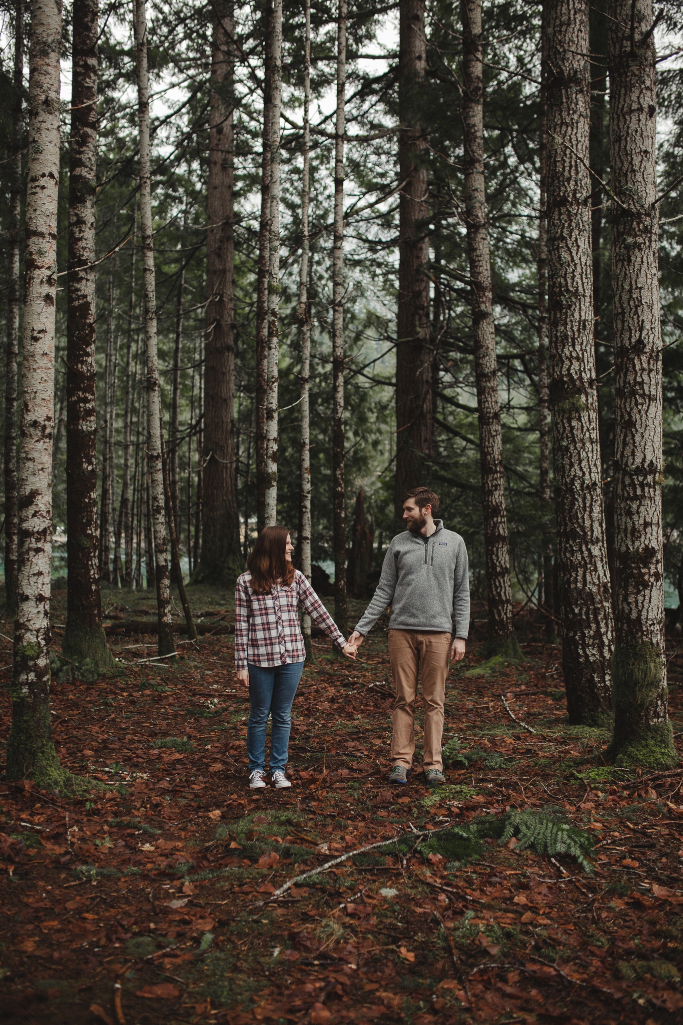 Olympic Peninsula Lake Crescent Engagement Session