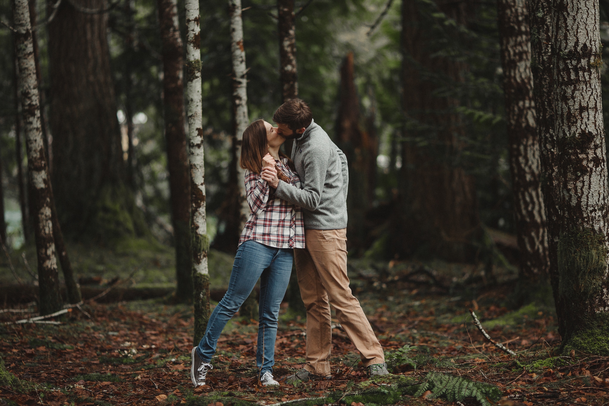 Olympic Peninsula Lake Crescent Engagement Session