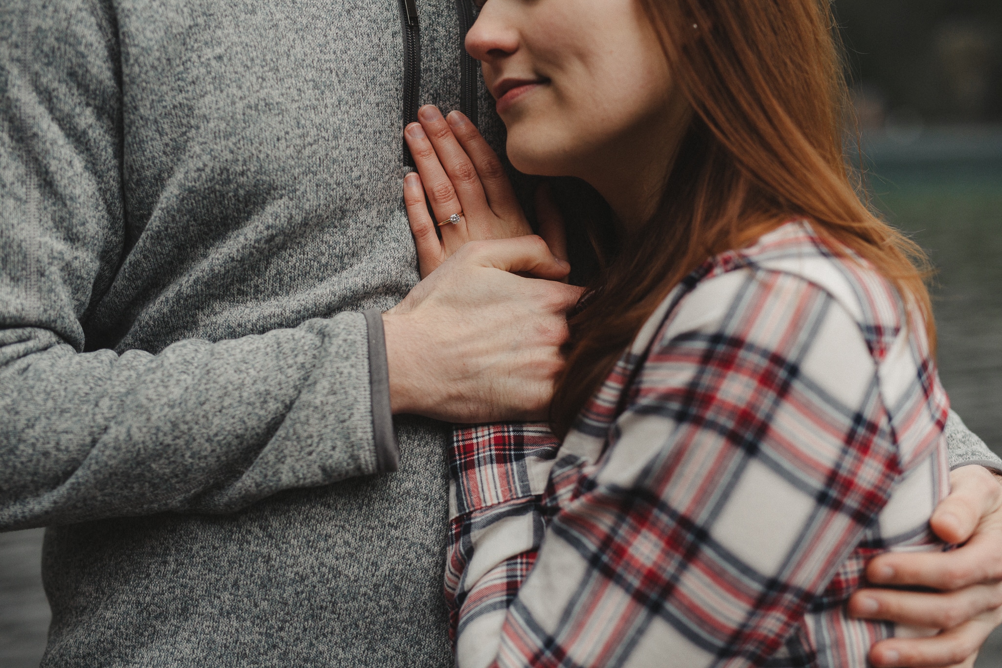 Olympic Peninsula Lake Crescent Engagement Session