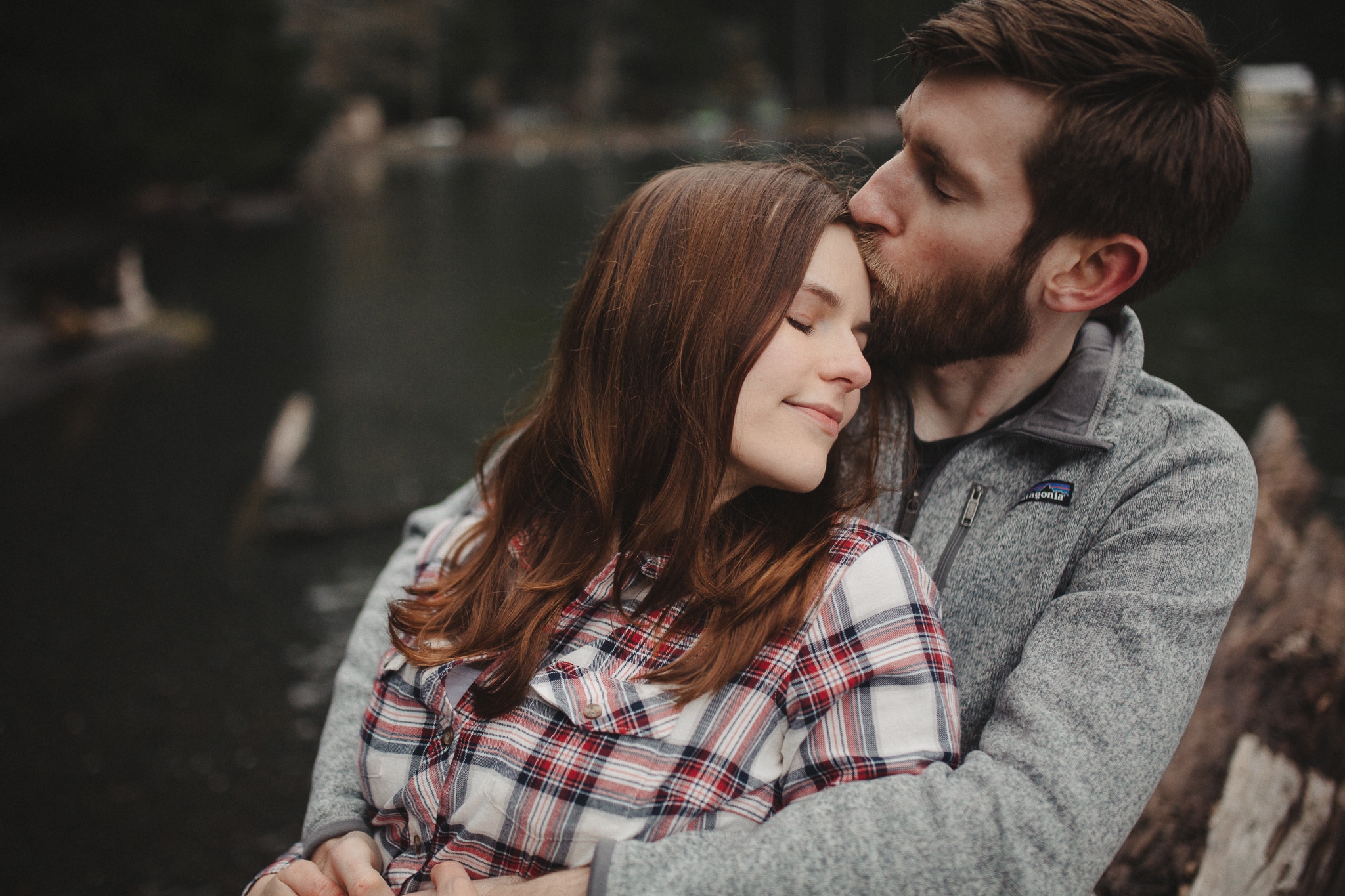 Olympic Peninsula Lake Crescent Engagement Session