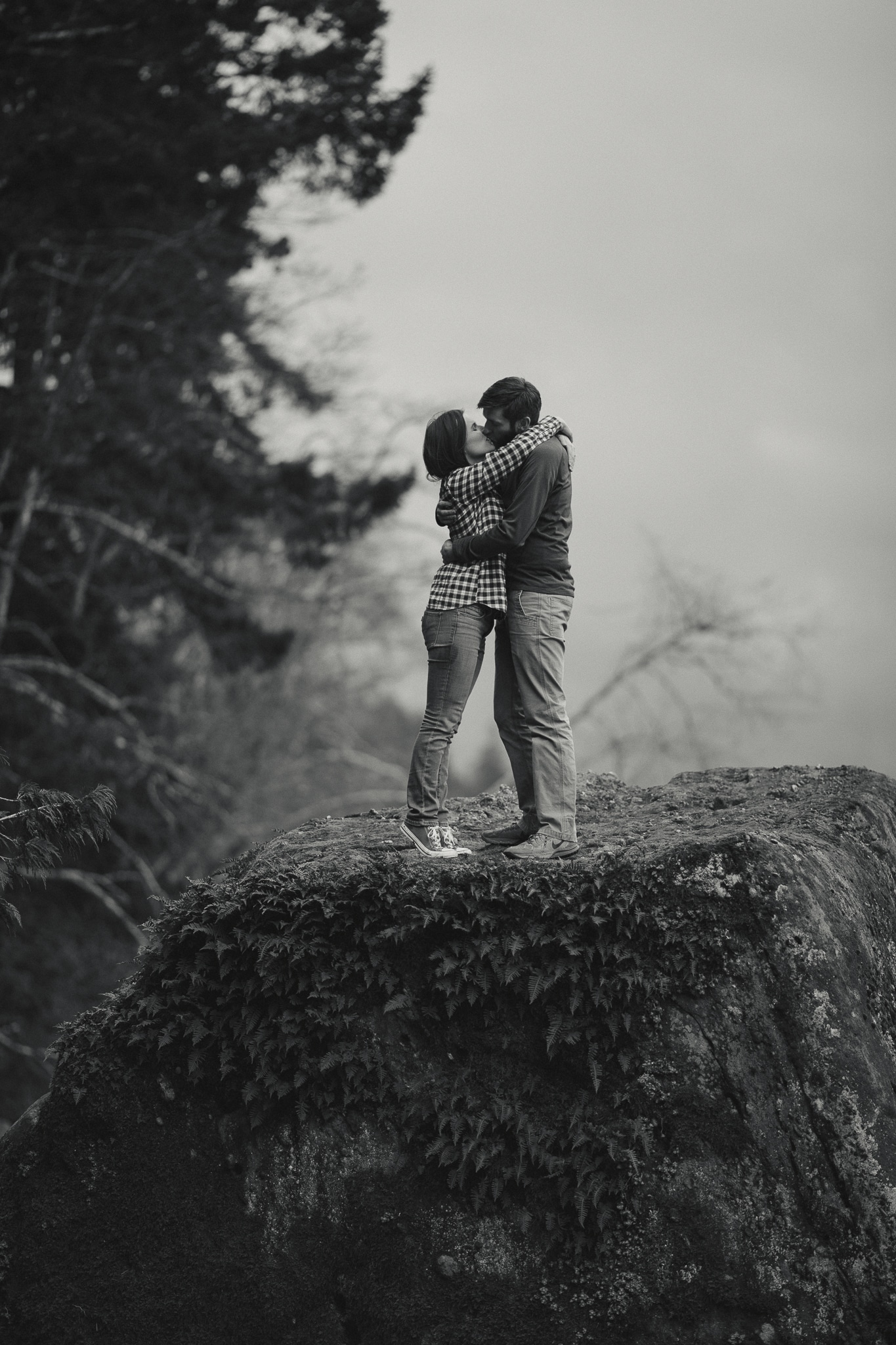 Olympic Peninsula Lake Crescent Engagement Session