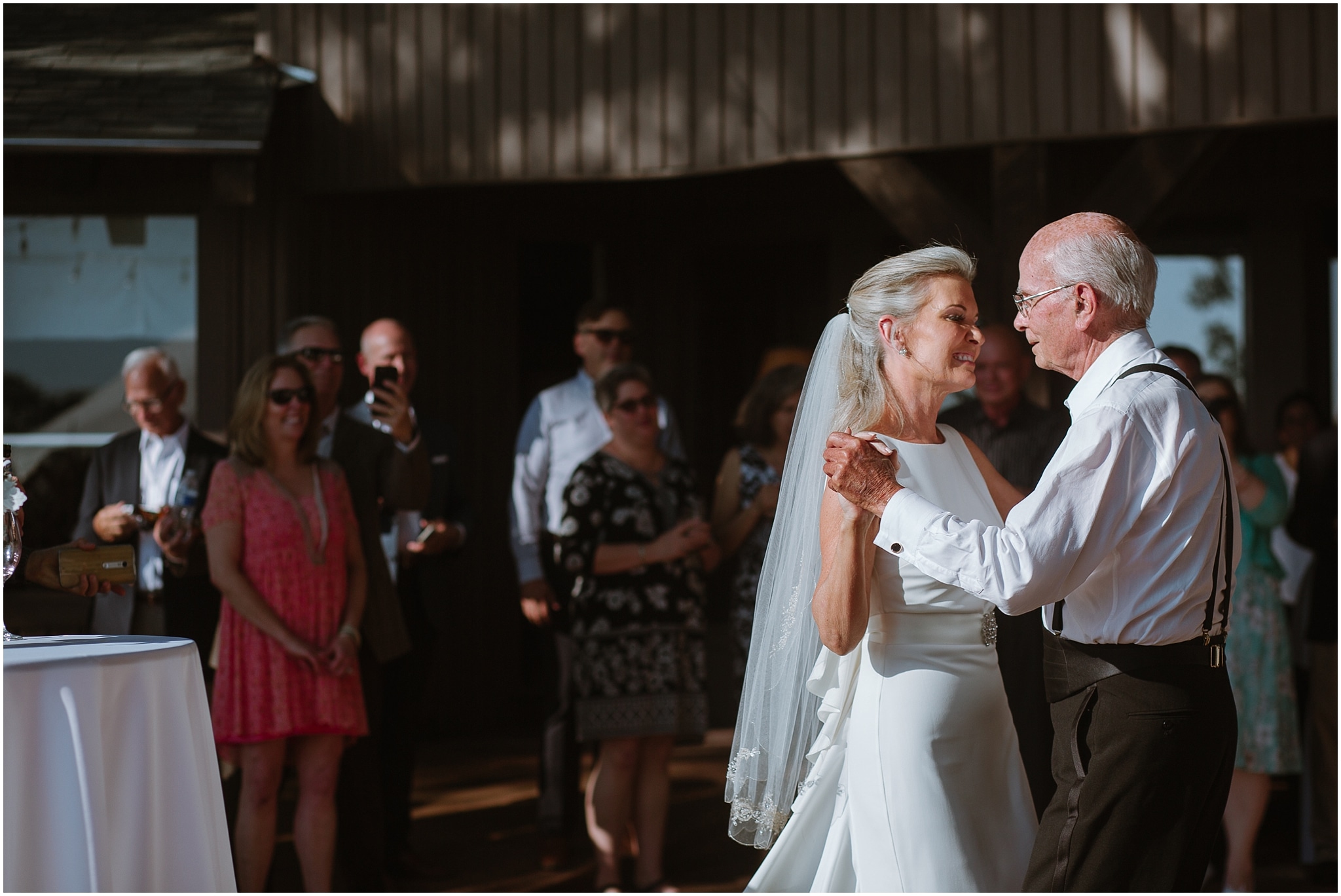 rustic destination wedding in ennis texas father daughter dance