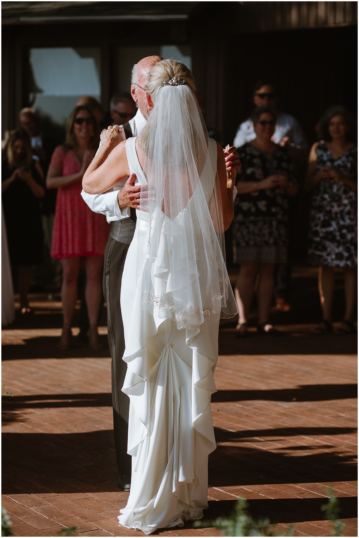 rustic destination wedding in ennis texas father daughter dance