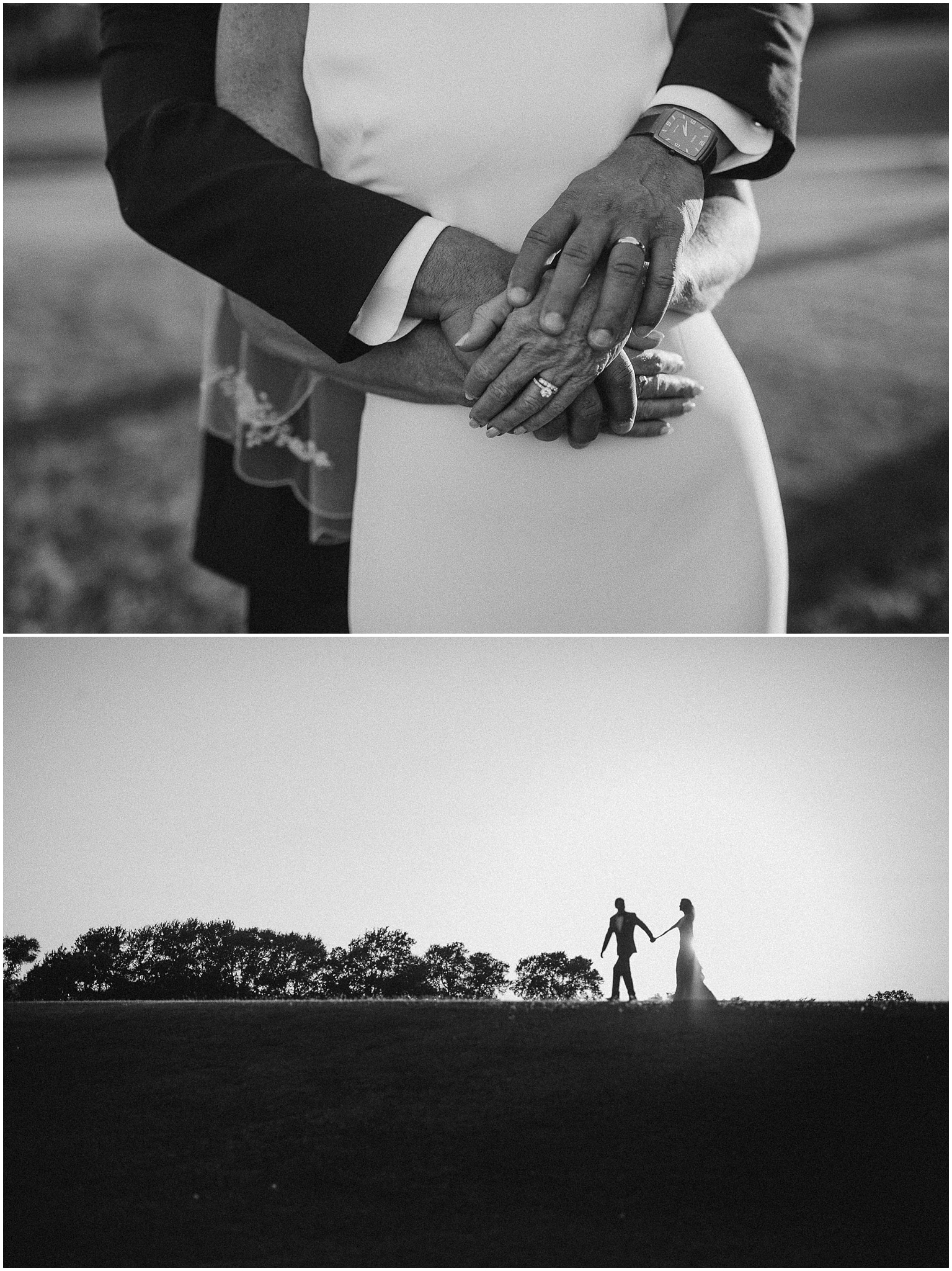 rustic destination wedding in ennis texas bride and groom