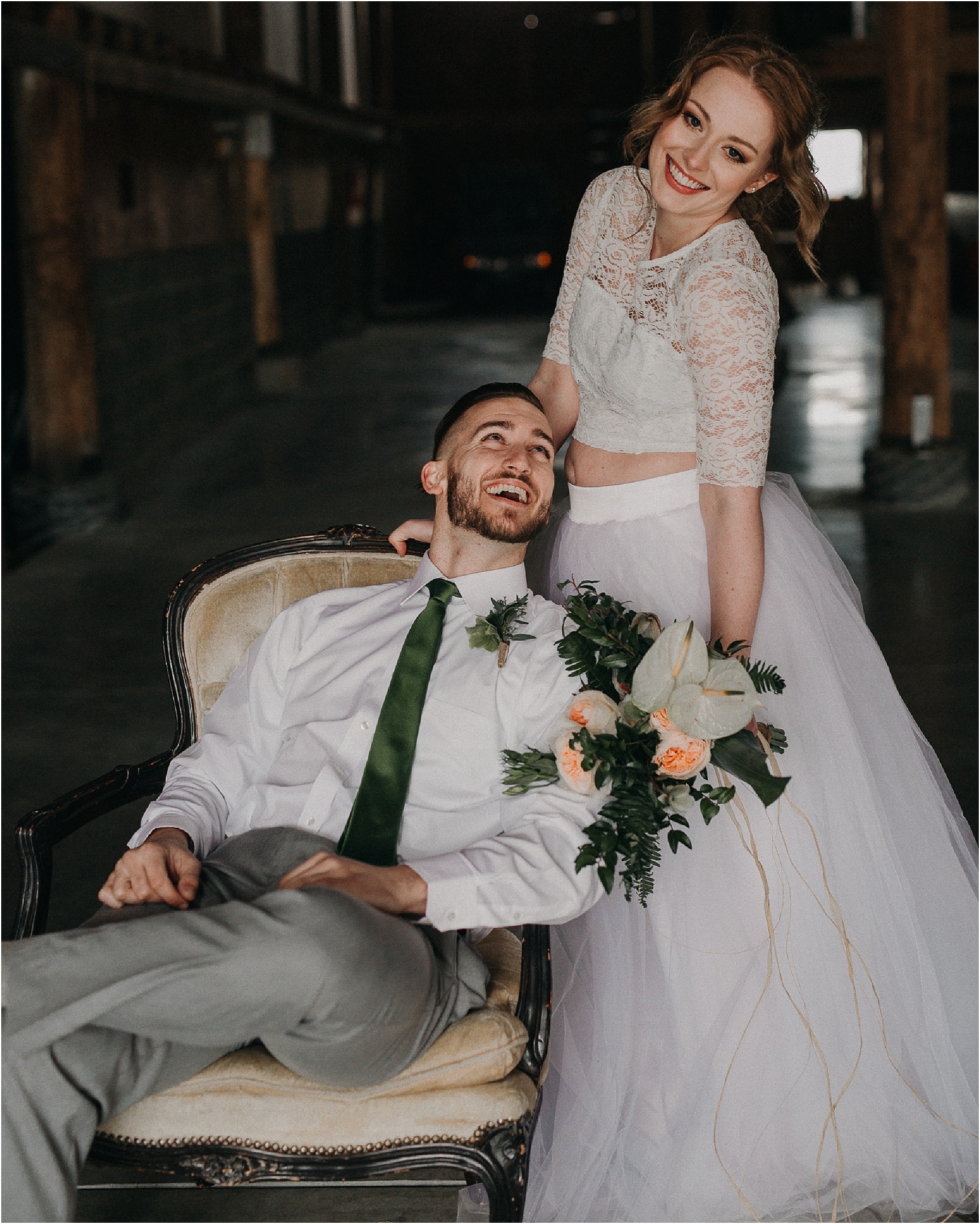 olympic peninsula boho barn wedding