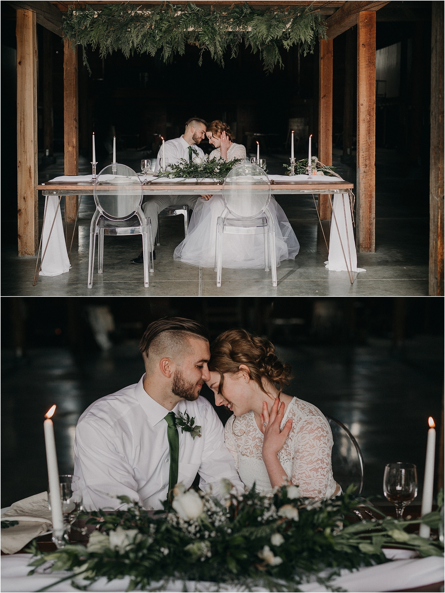 olympic peninsula boho barn wedding