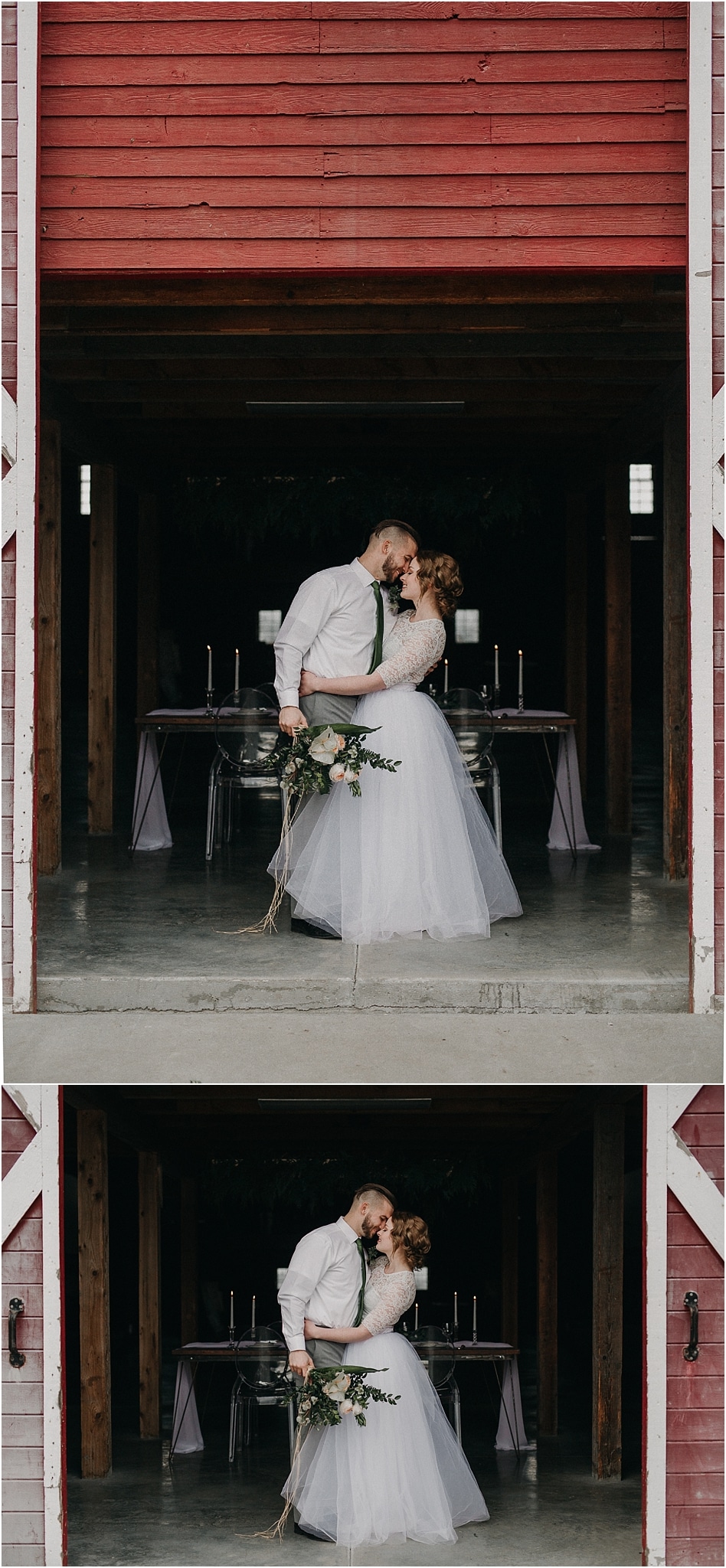 olympic peninsula boho barn wedding