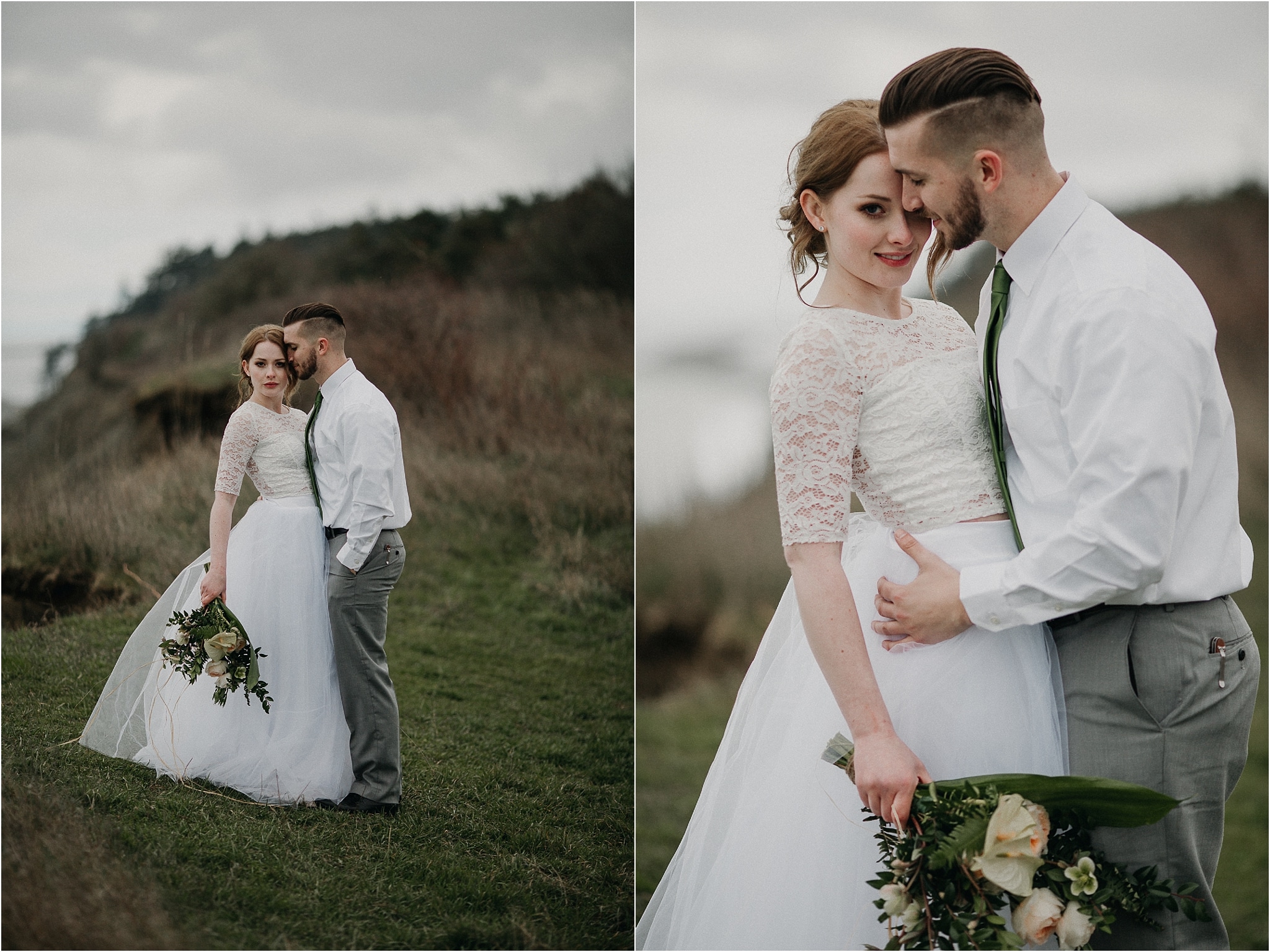 olympic peninsula boho barn wedding