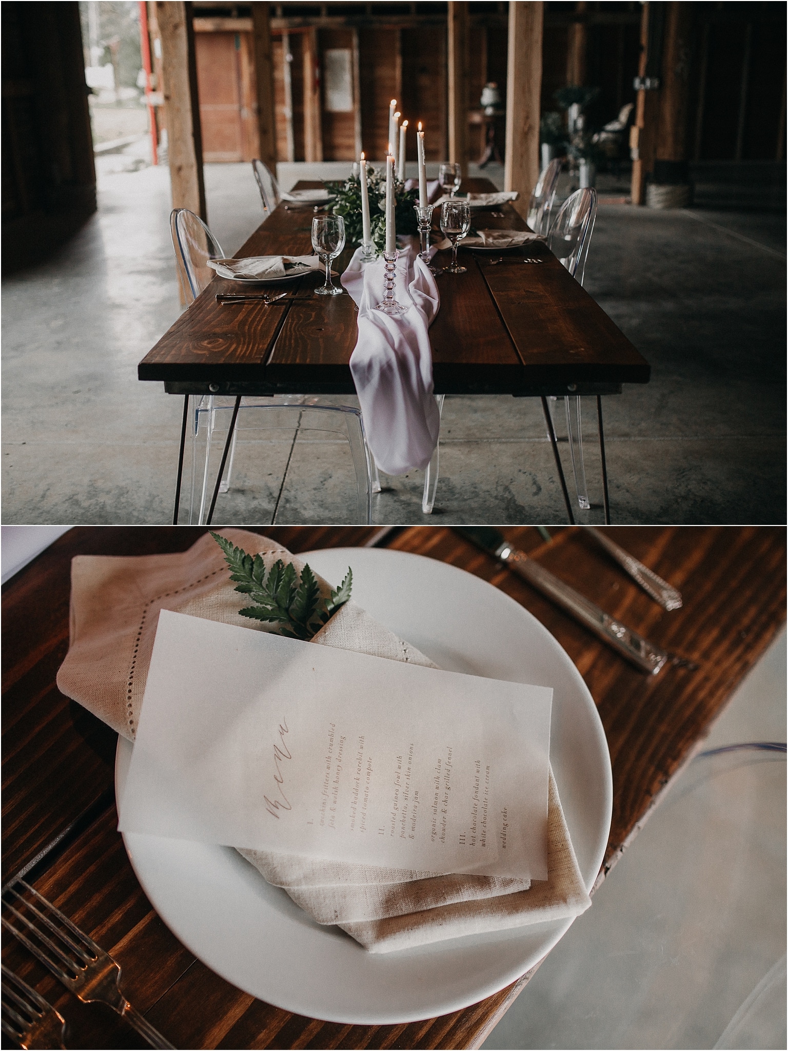 olympic peninsula boho barn wedding