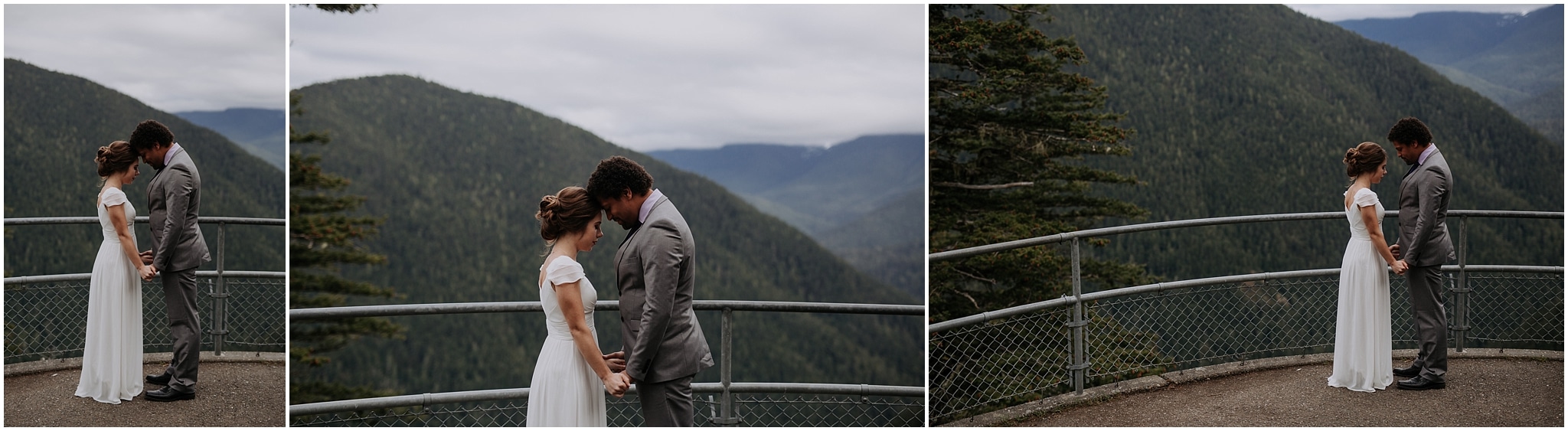 Hurricane Ridge and Olympic National Park elopement kim butler