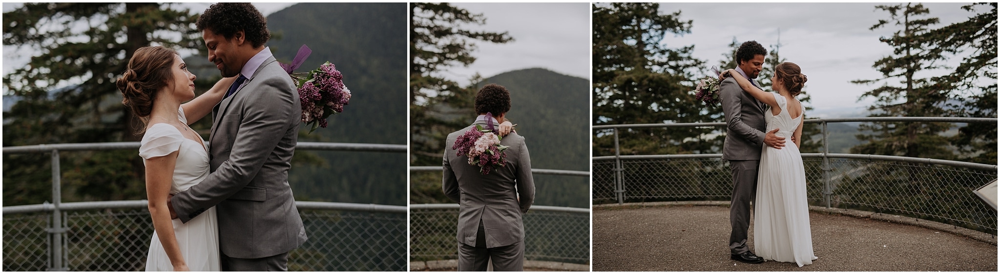 Hurricane Ridge and Olympic National Park elopement kim butler