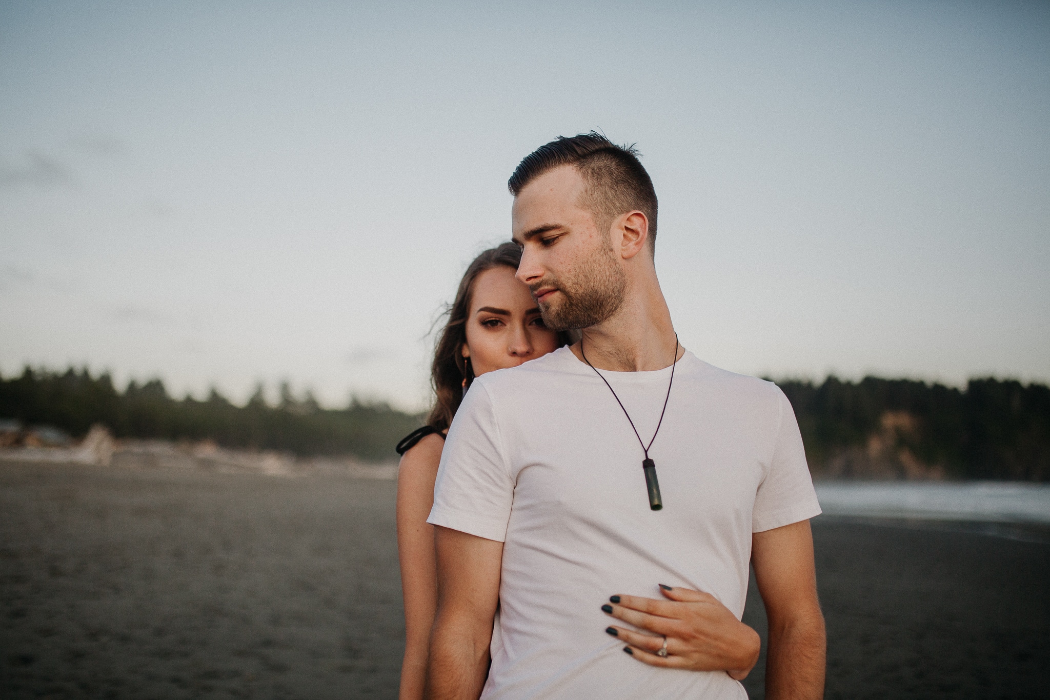 Olympic National Forest Engagement Photos, Olympic National Park Engagement Photos, Washington Engagement Photographer, La Push Beach engagement photos, Washington elopement photographer, Best elopement photographers in Washington, Best Washington engagement photographers, Fun Engagement photo ideas, beach Engagement photos, adventurous Engagement session, Save the date photo ideas, Olympic National Park La Push, adventure elopement photographer, la push beach Washington 