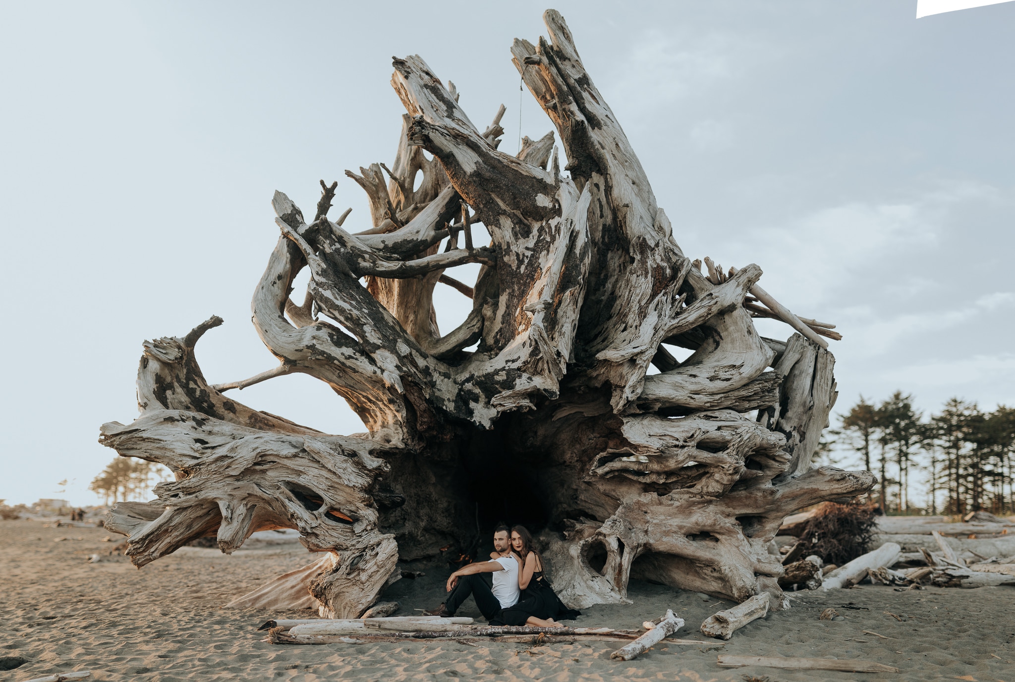 Olympic National Forest Engagement Photos, Olympic National Park Engagement Photos, Washington Engagement Photographer, La Push Beach engagement photos, Washington elopement photographer, Best elopement photographers in Washington, Best Washington engagement photographers, Fun Engagement photo ideas, beach Engagement photos, adventurous Engagement session, Save the date photo ideas, Olympic National Park La Push, adventure elopement photographer, la push beach Washington 