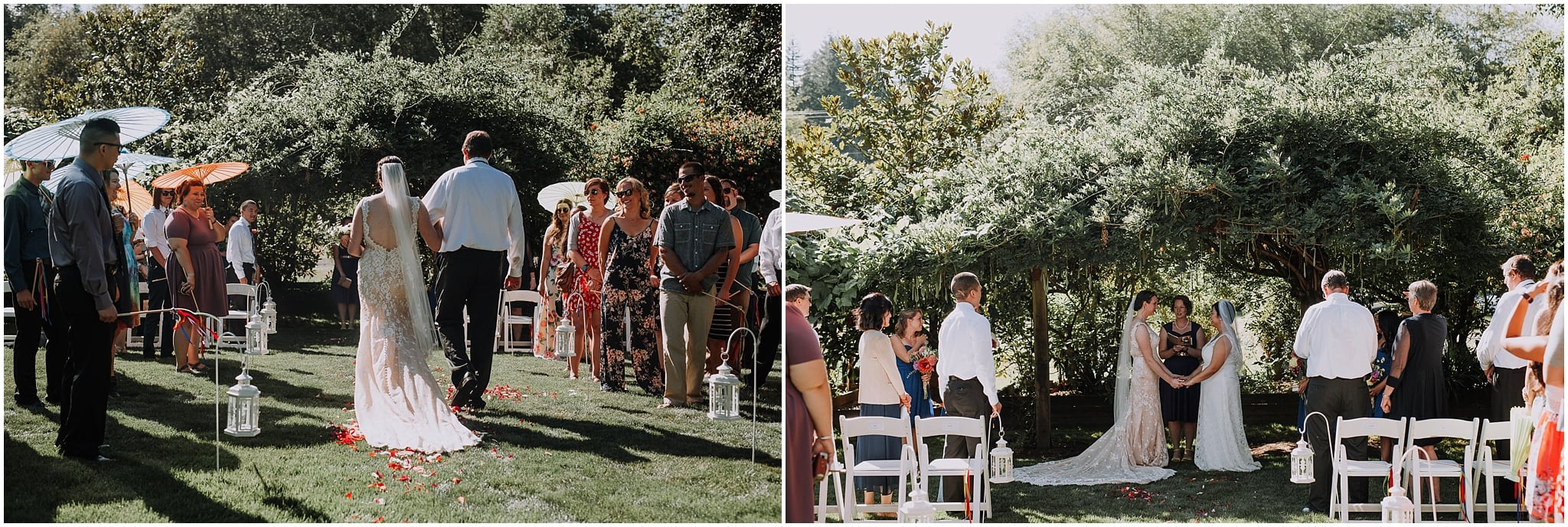 albees garden, LGBT, wedding, olympia, kim butler