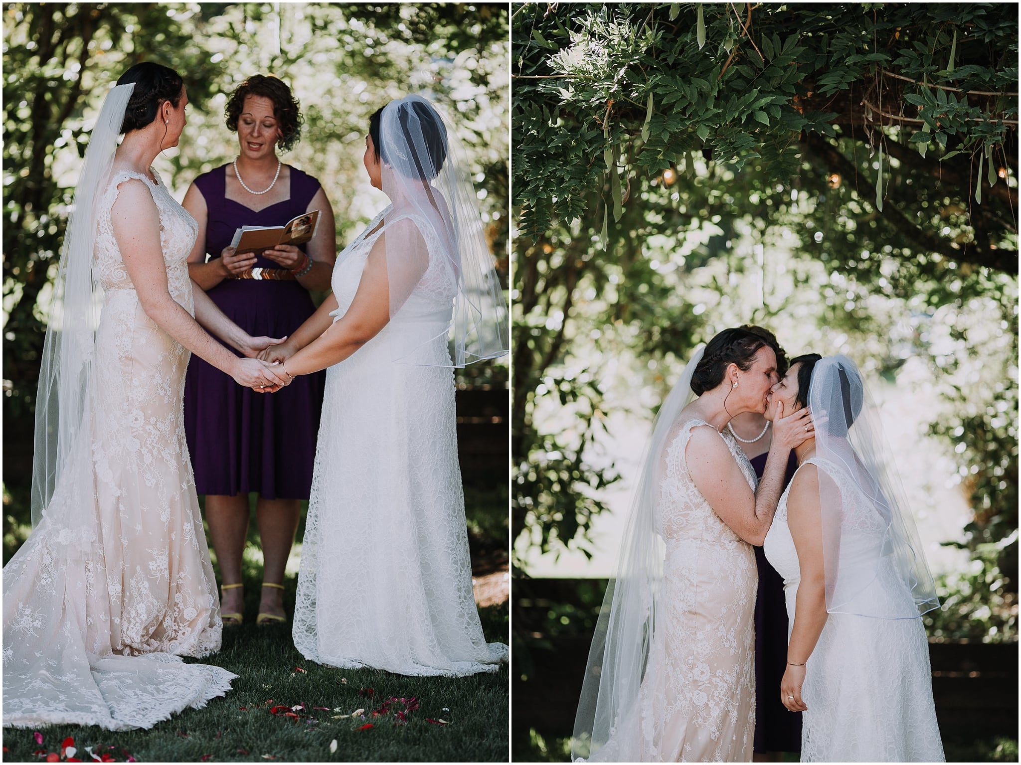 albees garden, LGBT, wedding, olympia, kim butler