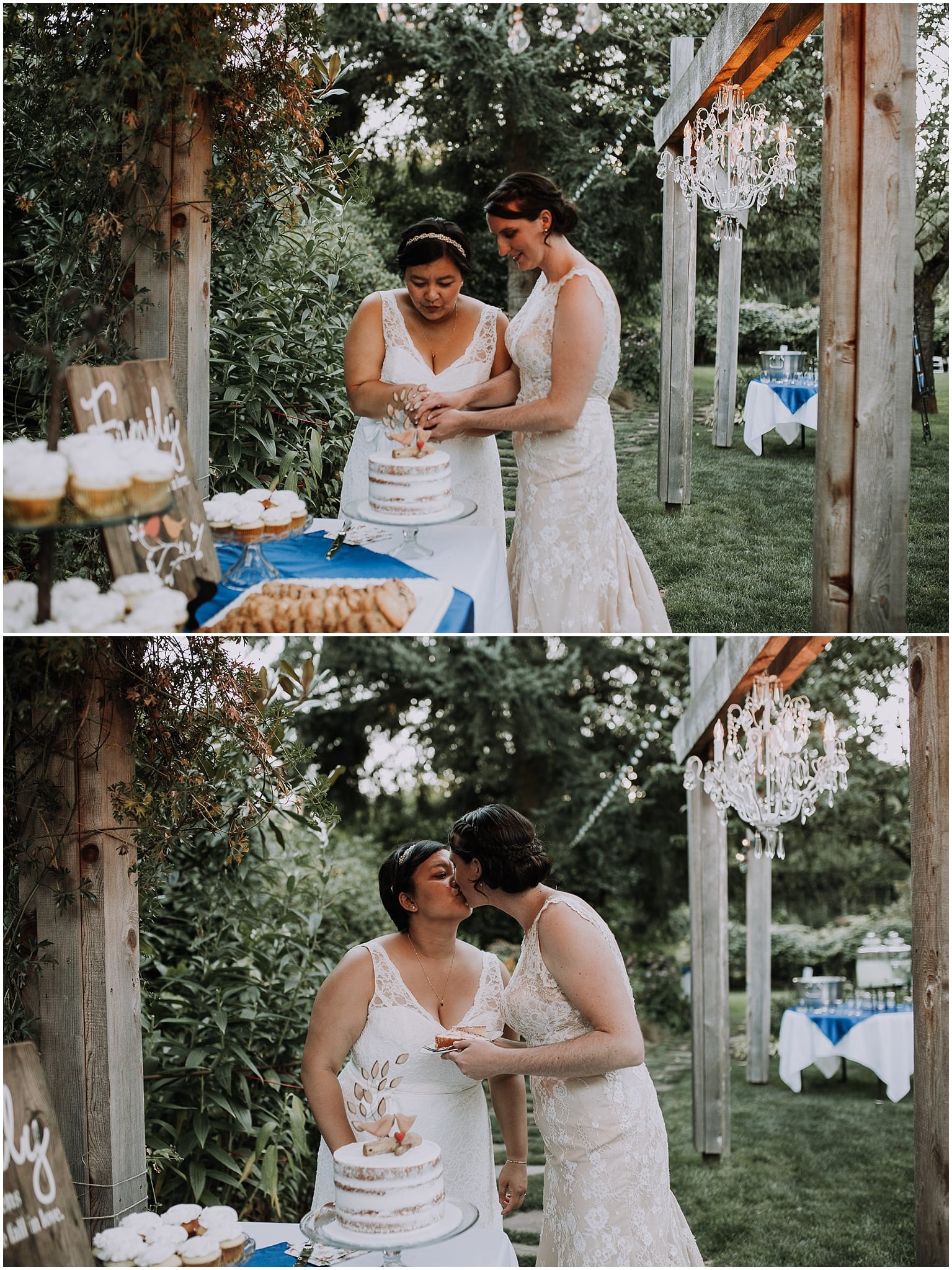 albees garden, LGBT, wedding, olympia, kim butler