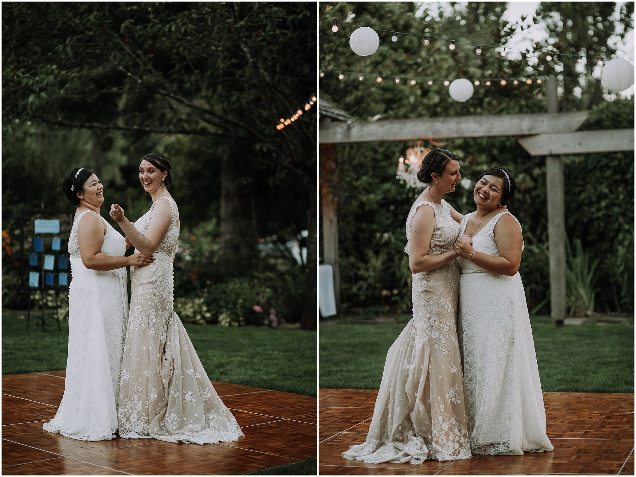 albees garden, LGBT, wedding, olympia, kim butler