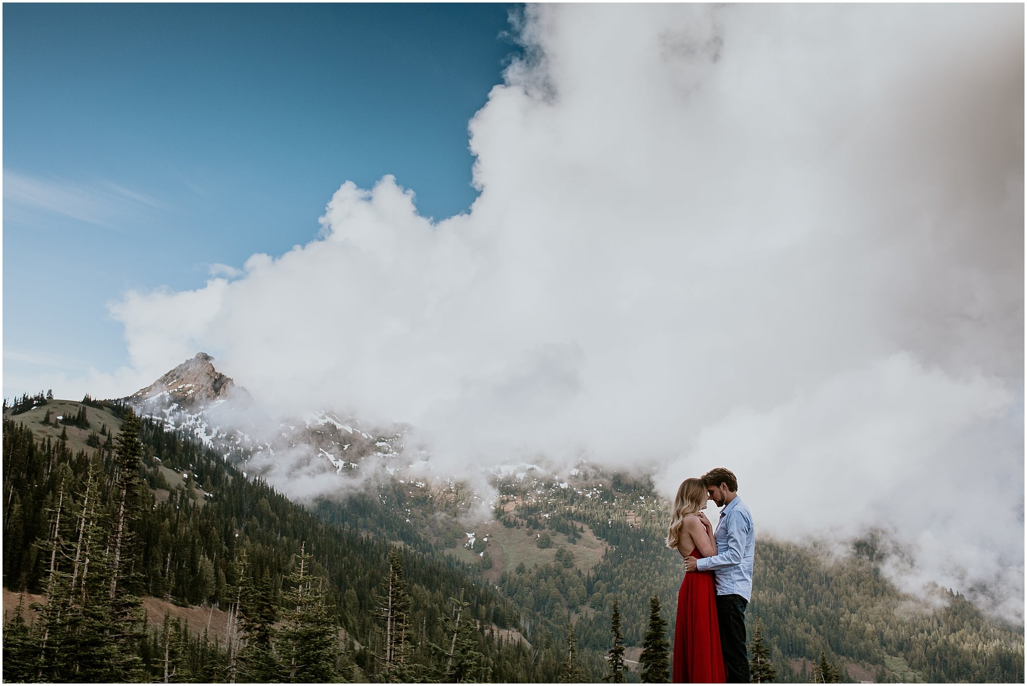 Olympic National Forest Engagement Photos, Hurricane Ridge Engagement Photos, Washington Engagement Photographer, Olympic National Park engagement photos, Washington wedding photographer, Best photographers in Washington, Best Washington engagement photographers, Best Washington Wedding photographers, Fun Engagement photo ideas, Engagement photos in mountains, adventurous Engagement session, Save the date photo ideas, Olympic National Park Hurricane Ridge, Olympic National Park Engagement Photographer, adventure elopement photographer