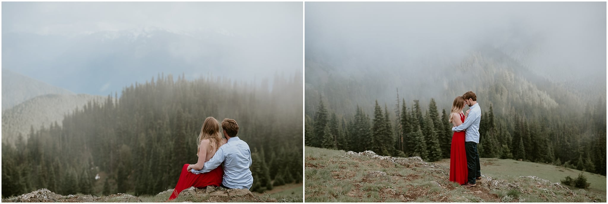 Olympic National Forest Engagement Photos, Hurricane Ridge Engagement Photos, Washington Engagement Photographer, Olympic National Park engagement photos, Washington wedding photographer, Best photographers in Washington, Best Washington engagement photographers, Best Washington Wedding photographers, Fun Engagement photo ideas, Engagement photos in mountains, adventurous Engagement session, Save the date photo ideas, Olympic National Park Hurricane Ridge, Olympic National Park Engagement Photographer, adventure elopement photographer