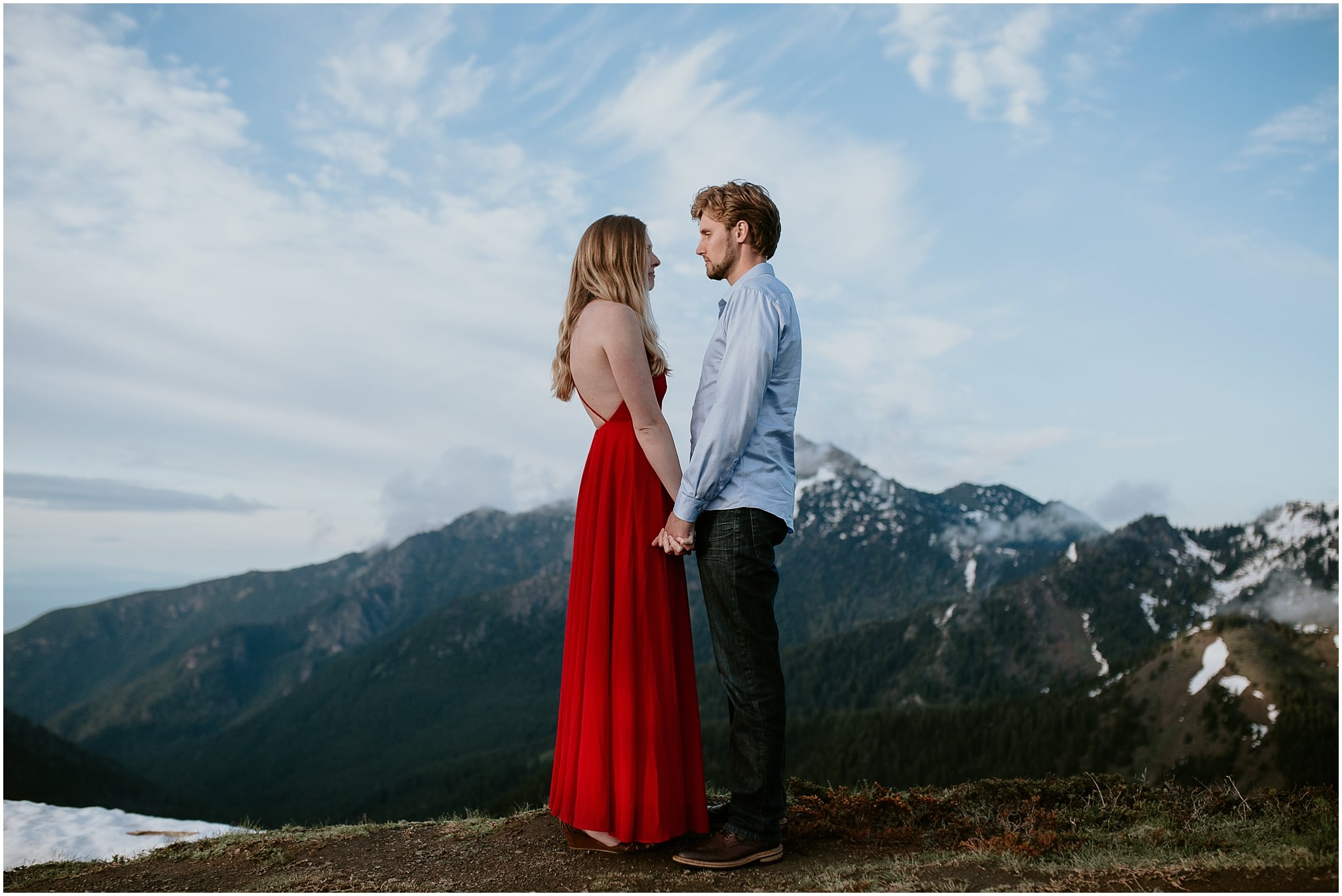 Olympic National Forest Engagement Photos, Hurricane Ridge Engagement Photos, Washington Engagement Photographer, Olympic National Park engagement photos, Washington wedding photographer, Best photographers in Washington, Best Washington engagement photographers, Best Washington Wedding photographers, Fun Engagement photo ideas, Engagement photos in mountains, adventurous Engagement session, Save the date photo ideas, Olympic National Park Hurricane Ridge, Olympic National Park Engagement Photographer, adventure elopement photographer