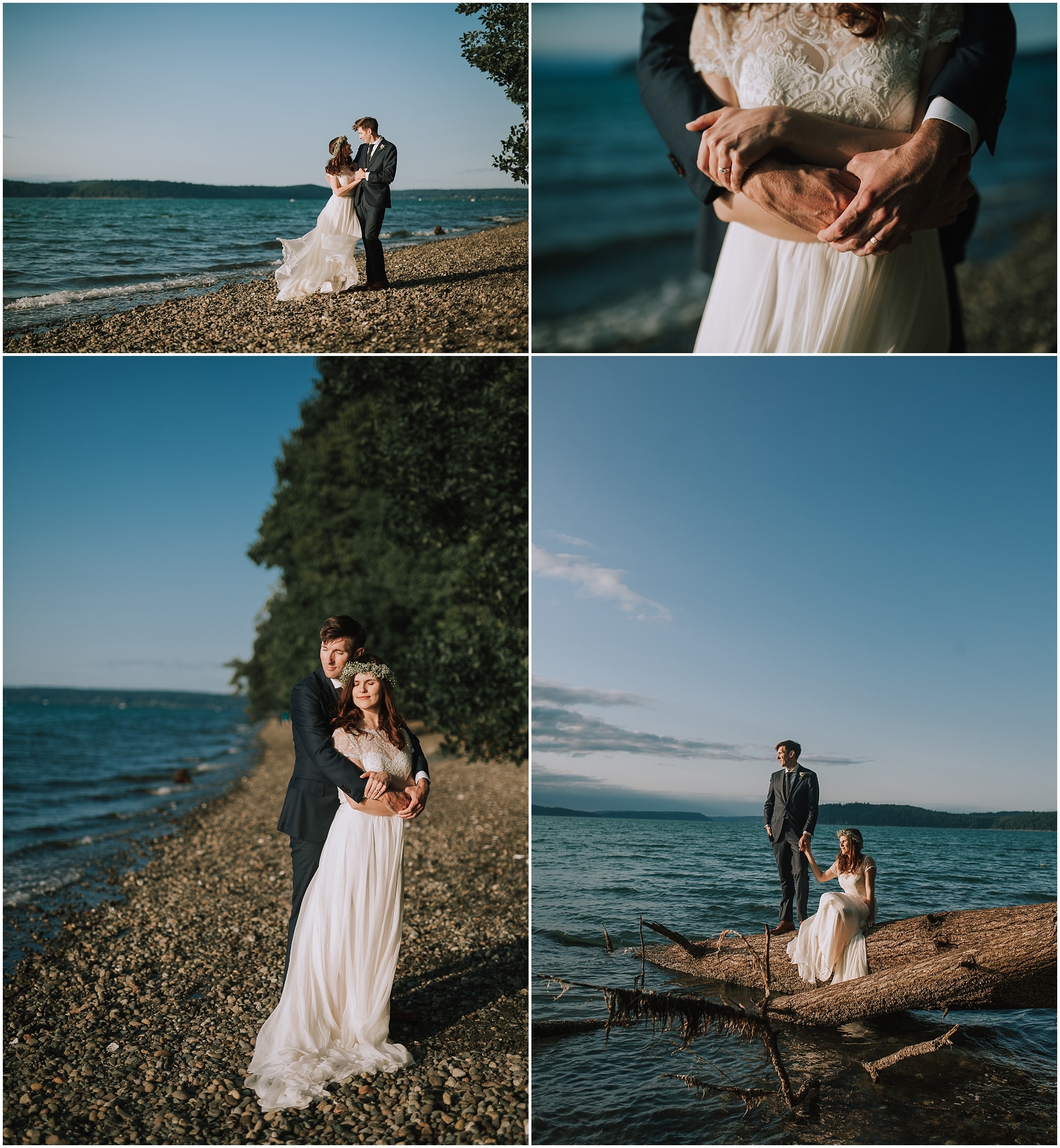 Scenic Beach state park, Seabeck, Elopement, olympic peninsula