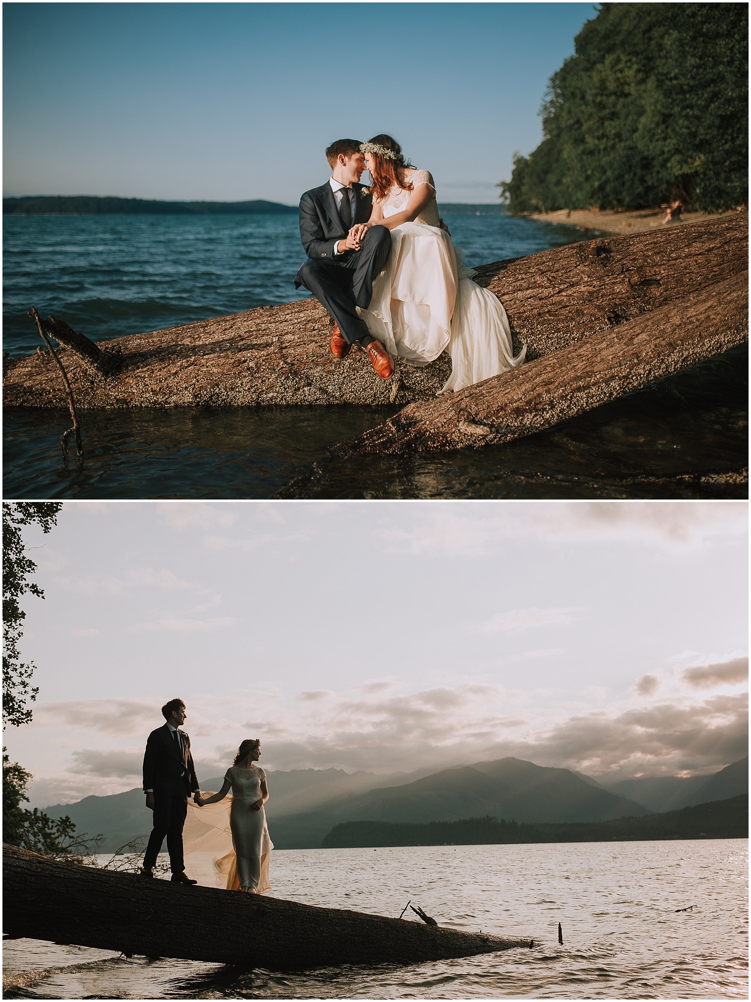 Scenic Beach state park, Seabeck, Elopement, olympic peninsula