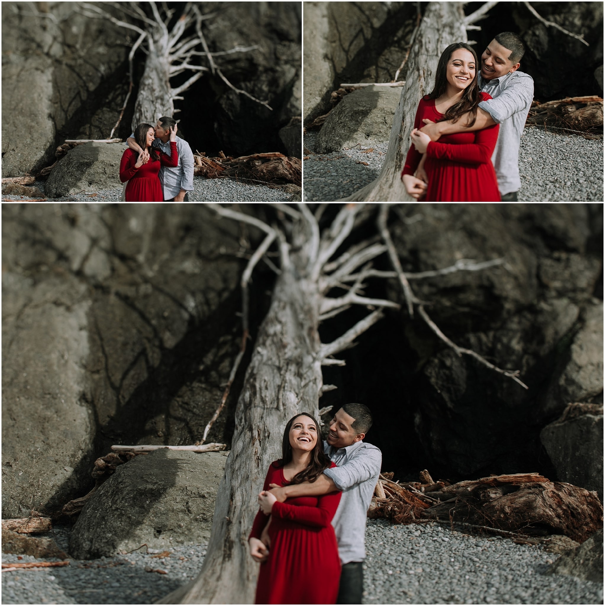 Ruby beach, olympic peninsula, elopement, kim butler