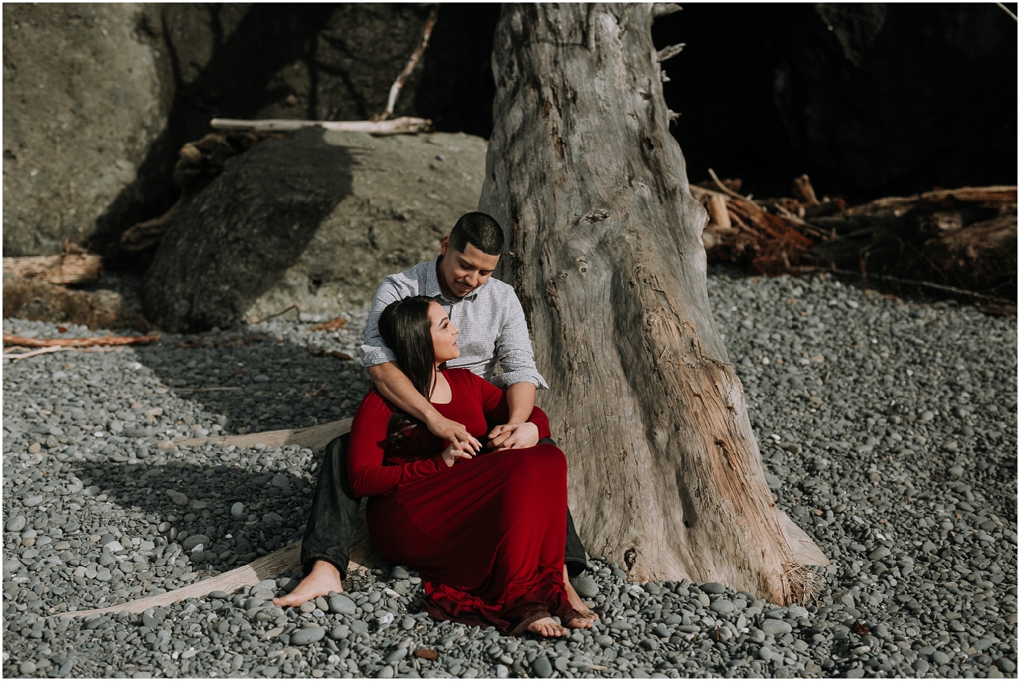 Ruby beach, olympic peninsula, elopement, kim butler