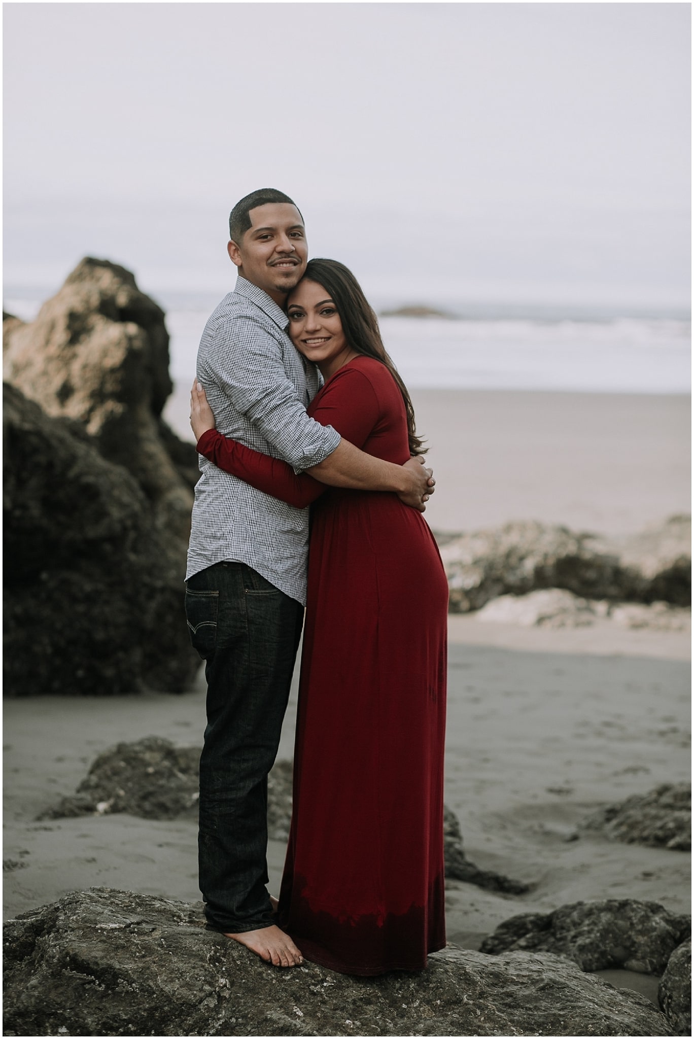 Ruby beach, olympic peninsula, elopement, kim butler