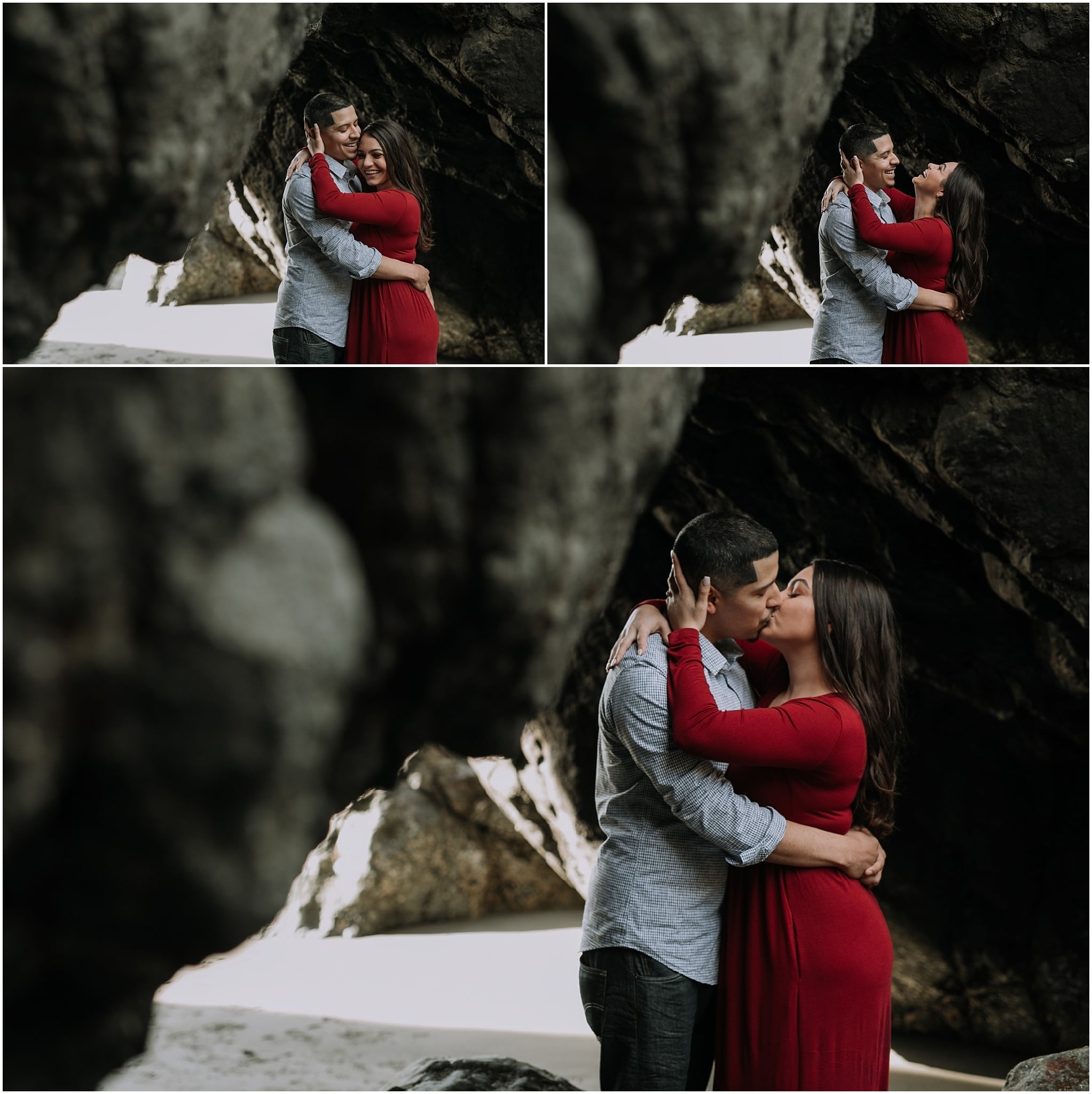 Ruby beach, olympic peninsula, elopement, kim butler