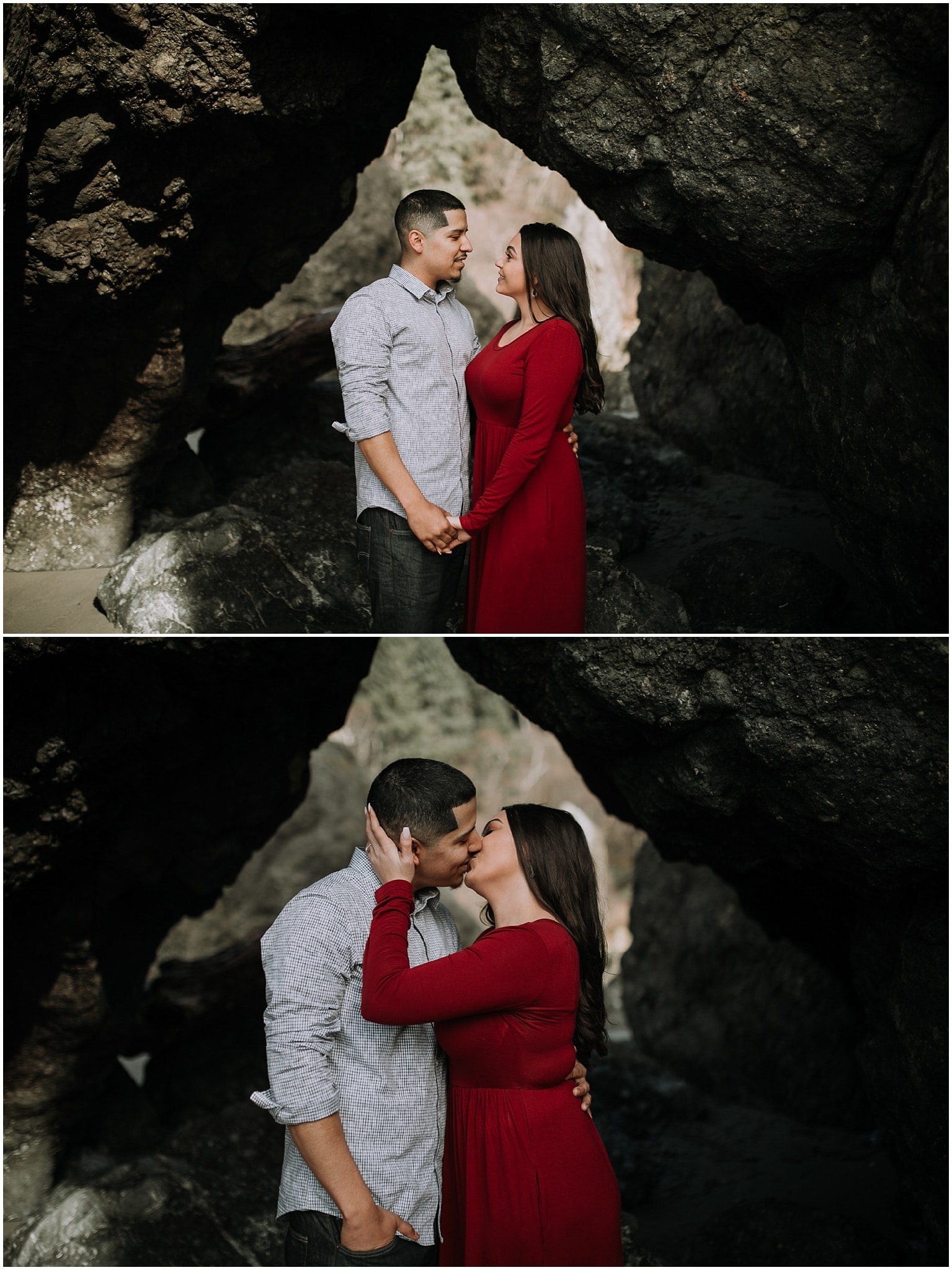 Ruby beach, olympic peninsula, elopement, kim butler