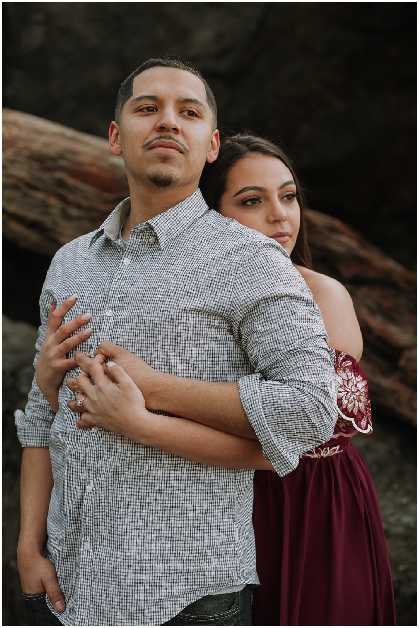 Ruby beach, olympic peninsula, elopement, kim butler