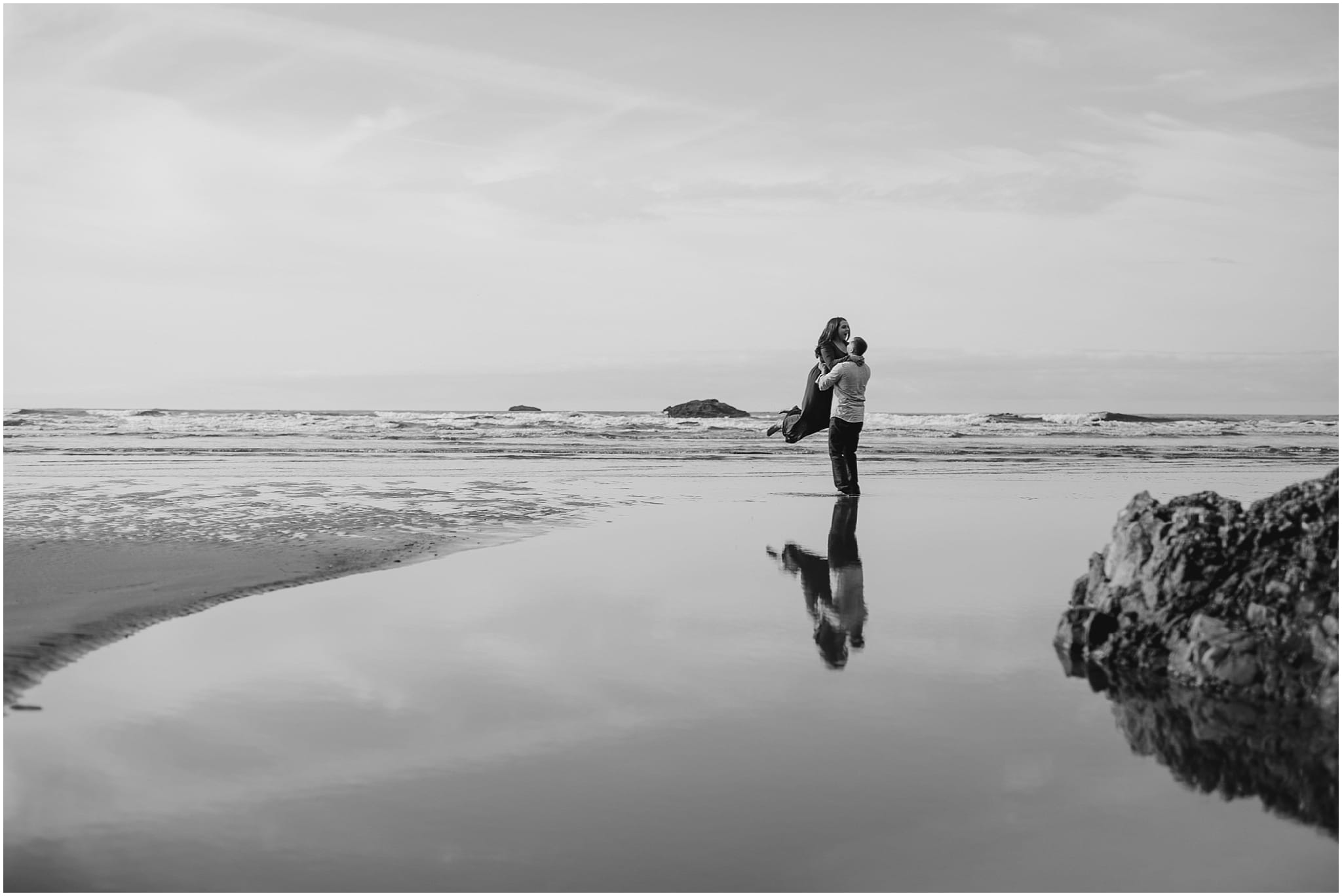 Ruby beach, olympic peninsula, elopement, kim butler