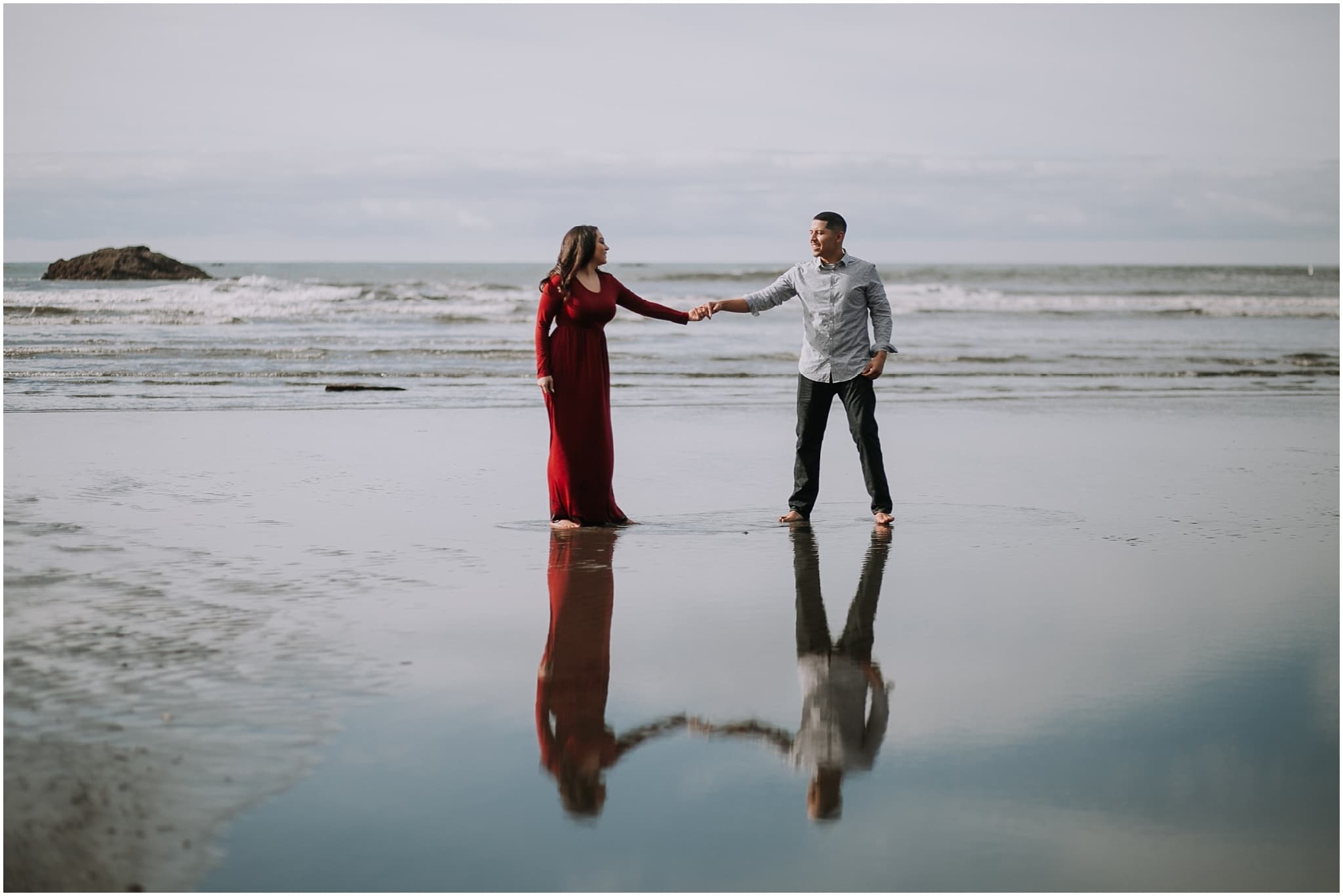 Ruby beach, olympic peninsula, elopement, kim butler