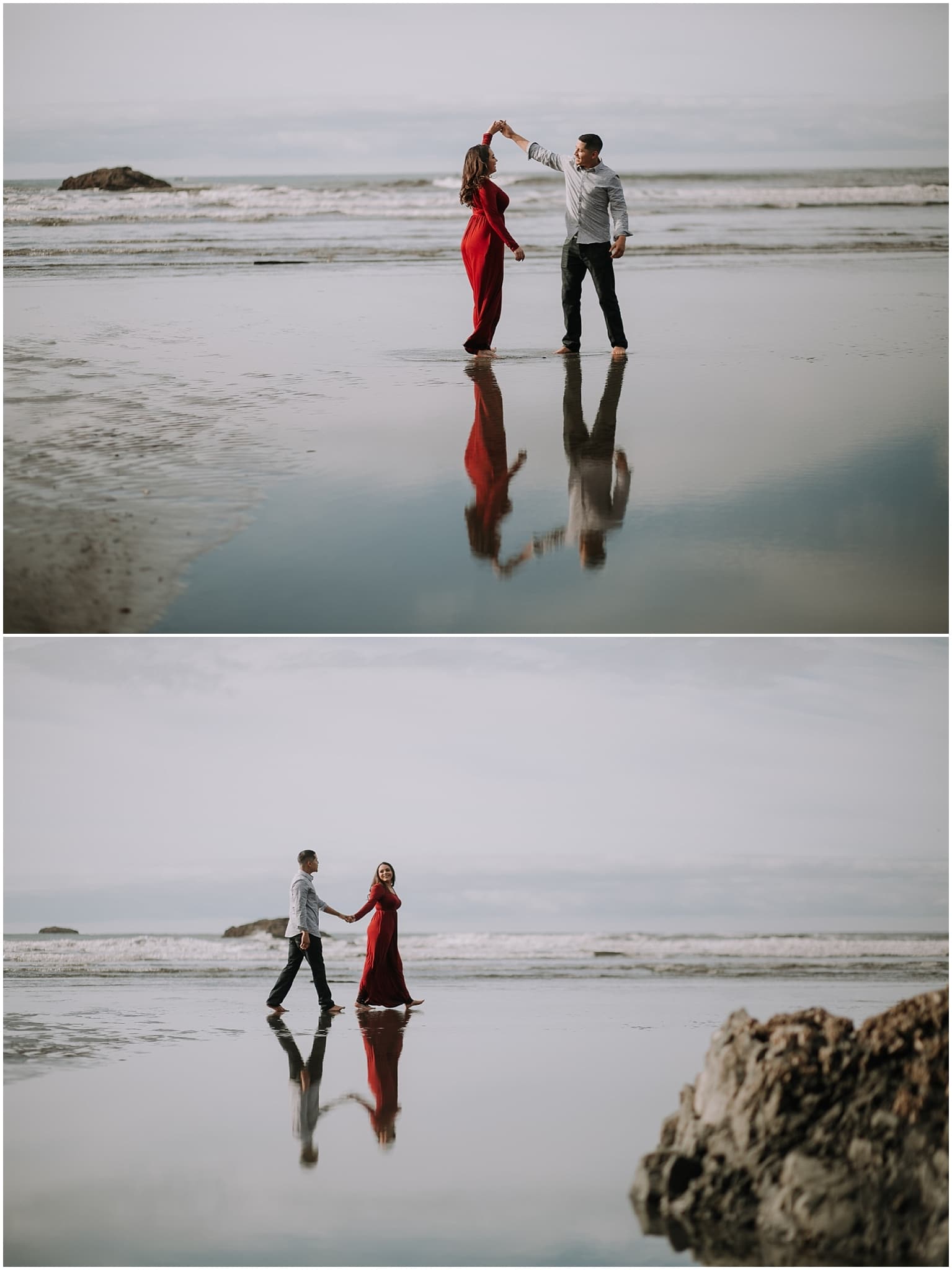 Ruby beach, olympic peninsula, elopement, kim butler