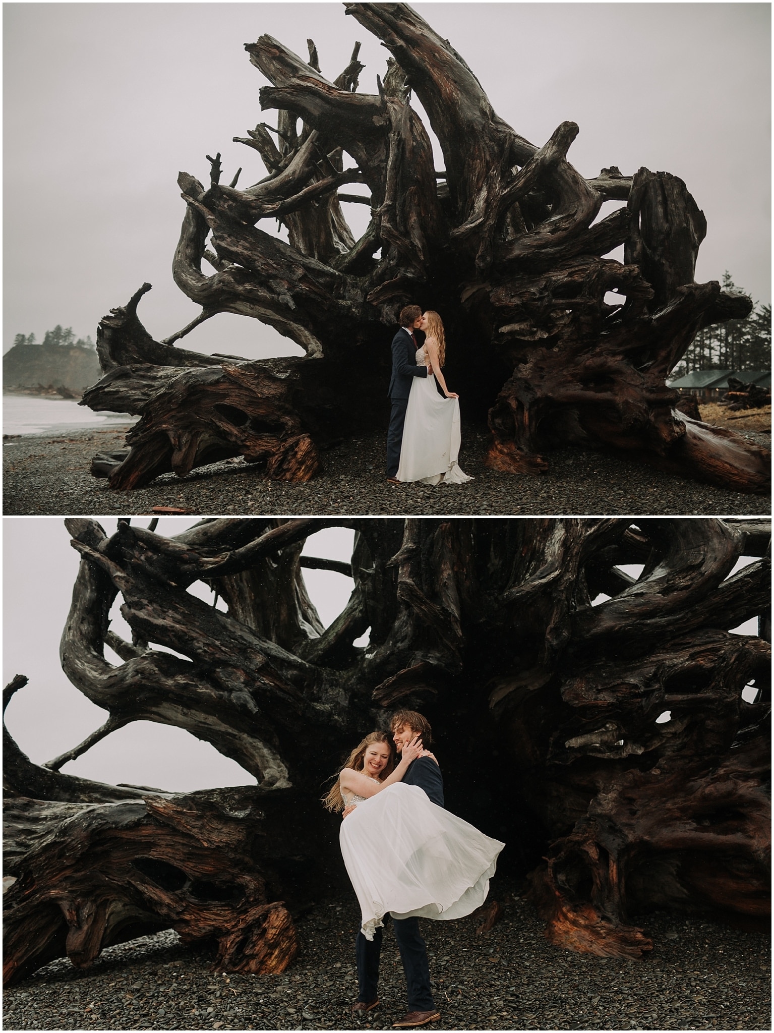Olympic National Forest Engagement Photos, Olympic National Park Engagement Photos, Washington Engagement Photographer, La Push Beach engagement photos, Washington elopement photographer, Best elopement photographers in Washington, Best Washington engagement photographers, First Beach LaPush, beach Engagement photos, adventurous Engagement session, Rainy day elopement, Olympic National Park La Push, adventure elopement photographer, la push beach Washington, second beach la push, second beach la push elopement, la push elopement photographer, la push elopement photography