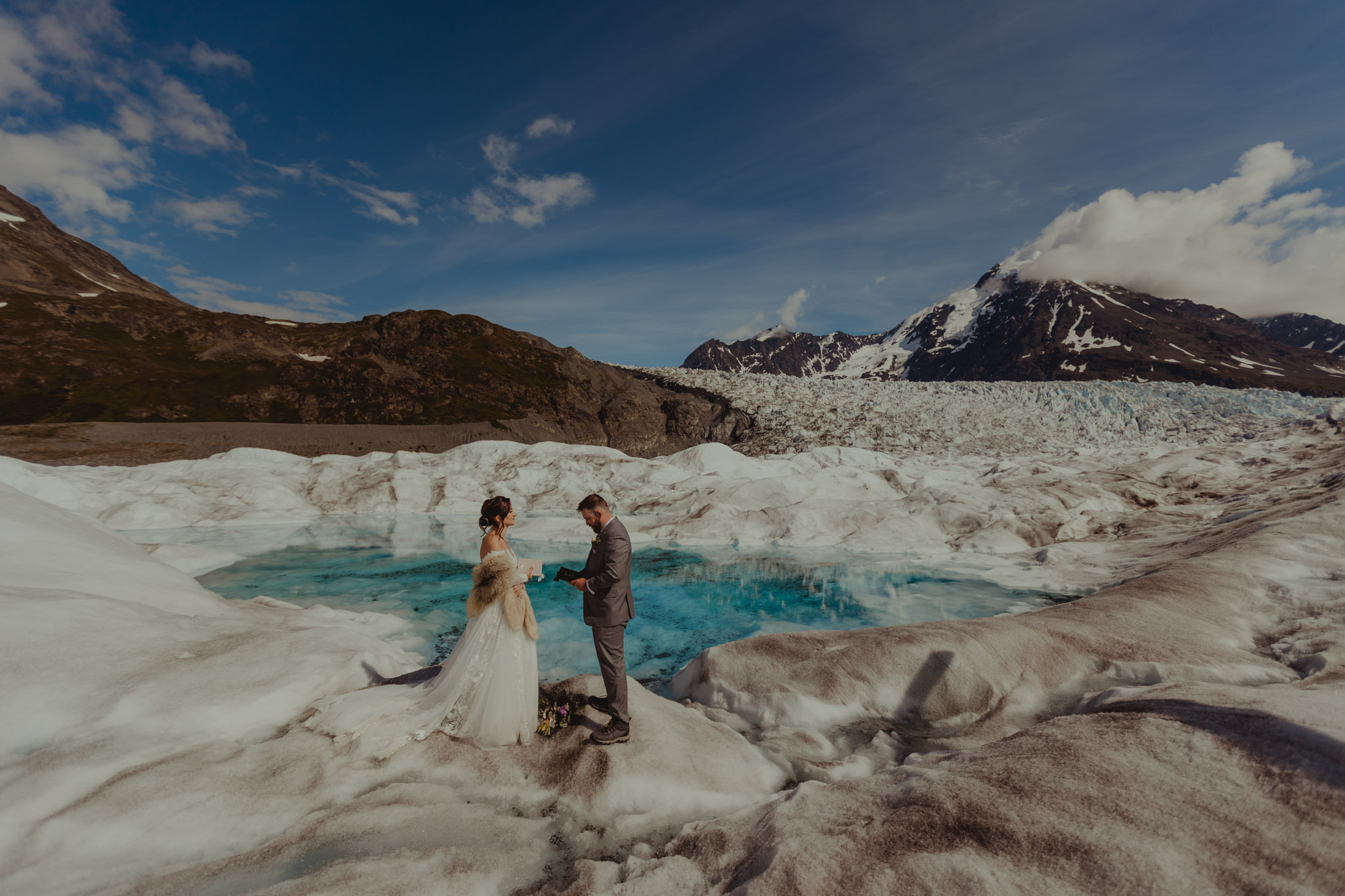 Gaby & Will's Alaska Glacier Elopement: A Tale of Love and Adventure