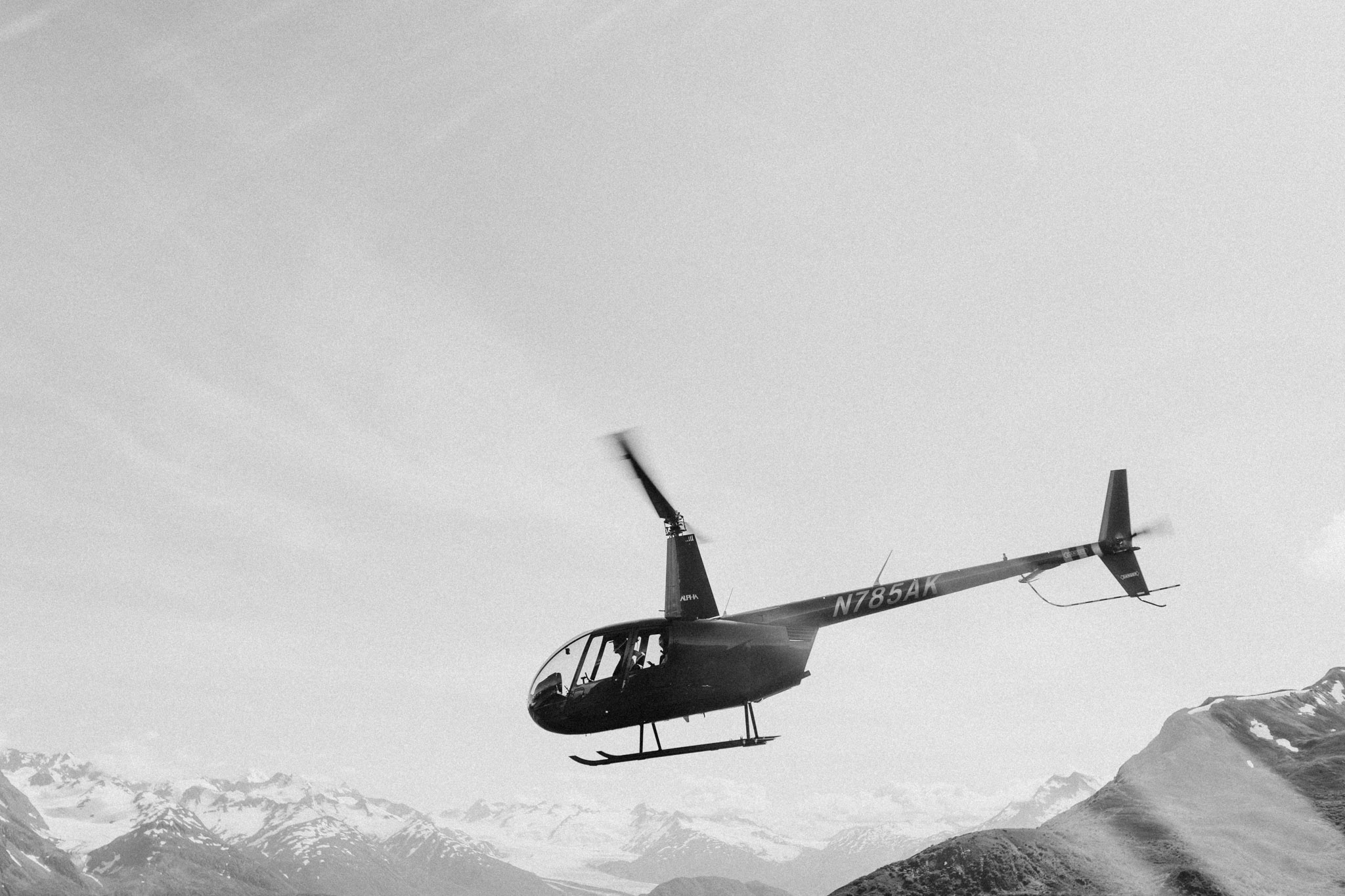 Incredible Helicopter Elopement on Knik Glacier in Alaska